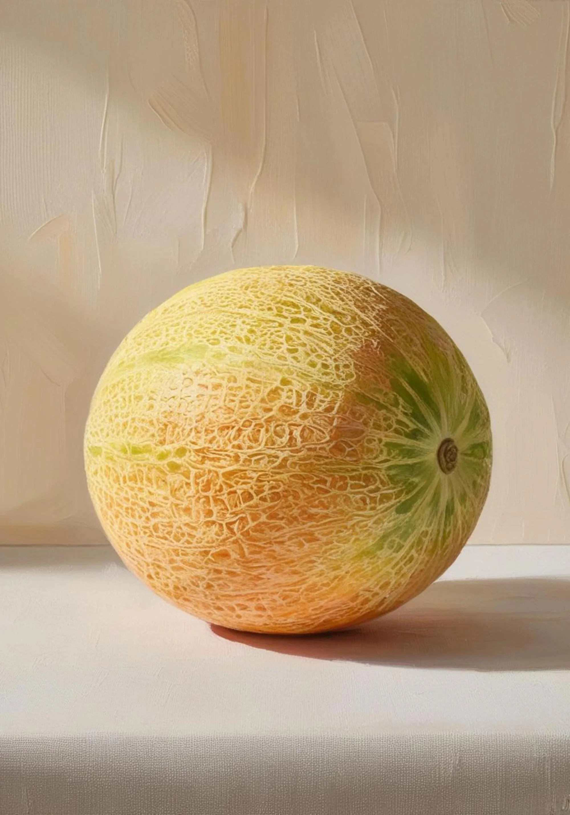 Cantaloupe and Melon | Vibrant Fruits Illustration - Image 2