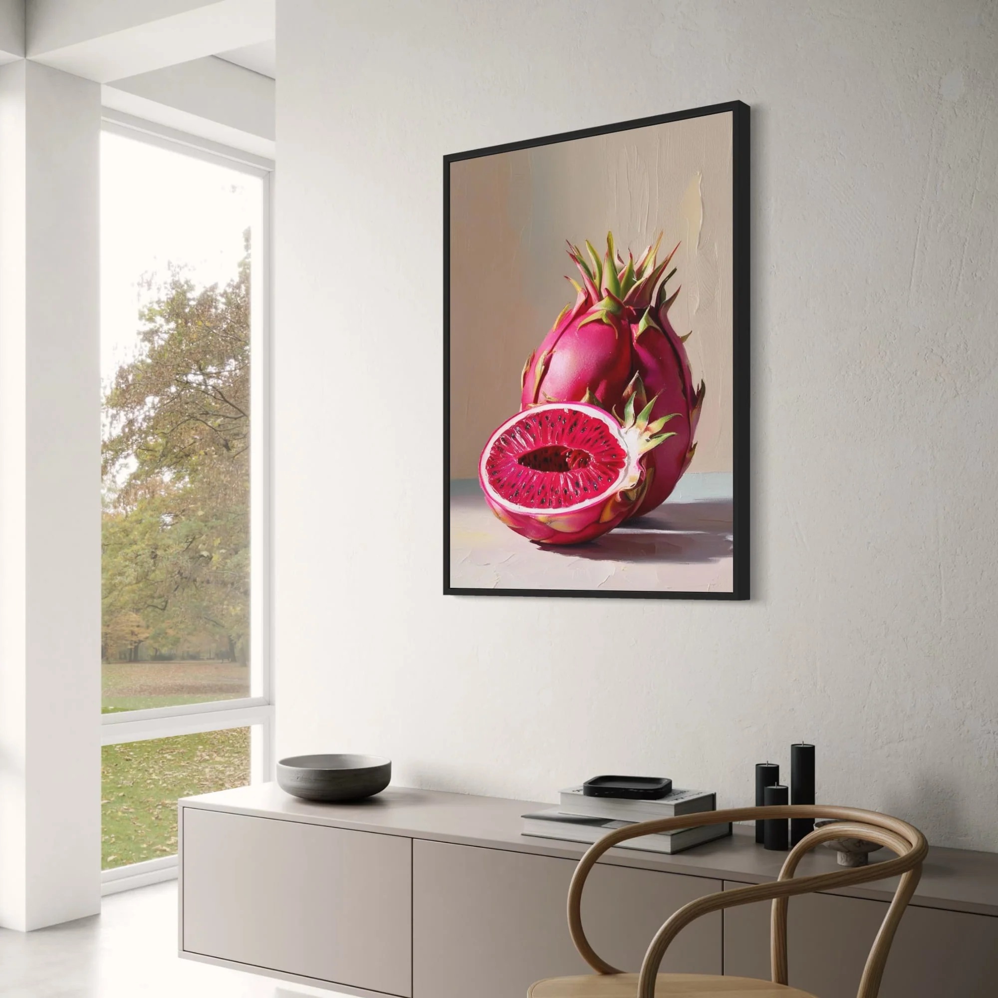 Dragonfruit Pitaya | Vibrant Fruits Art - Image 3
