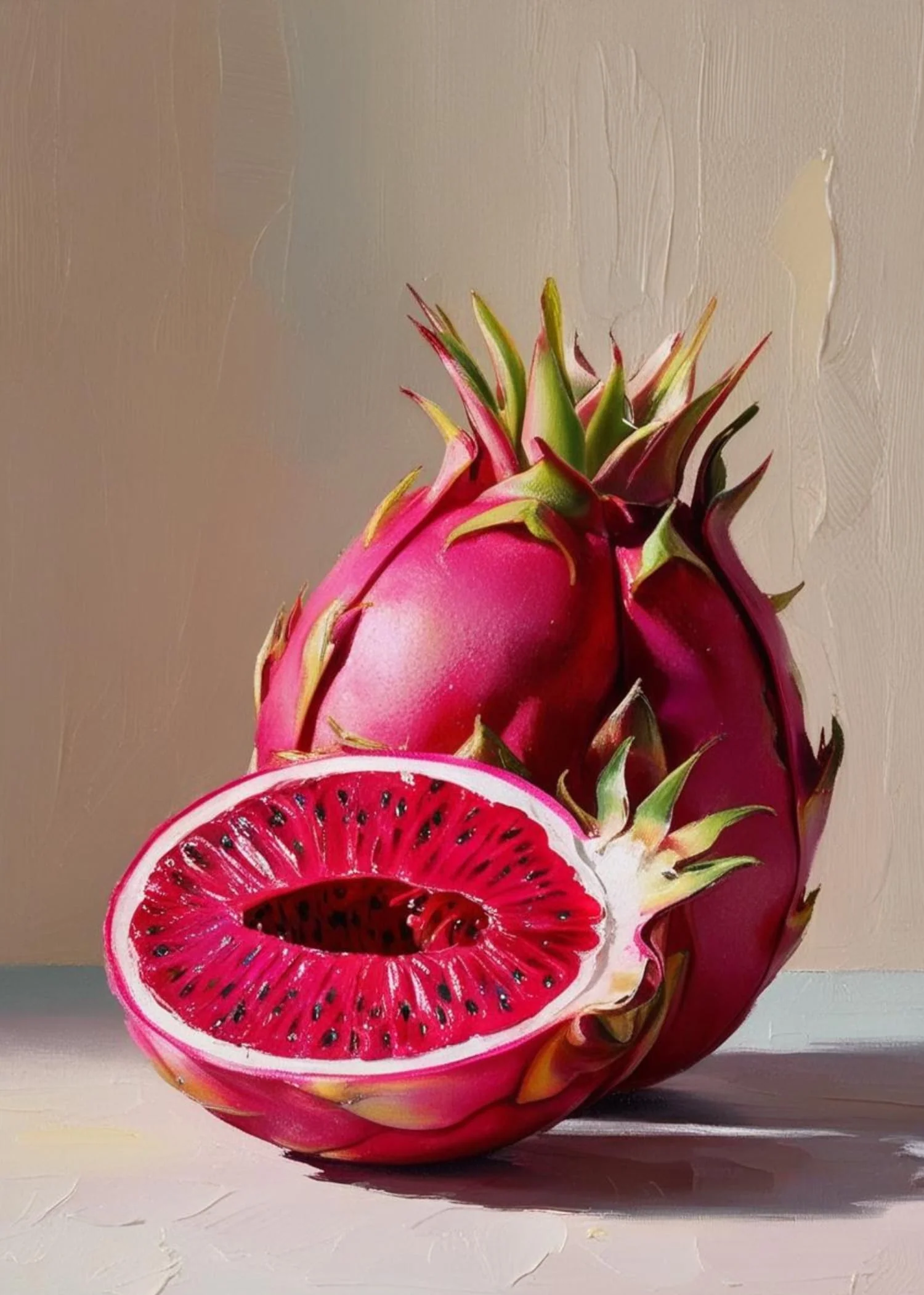 Dragonfruit Pitaya | Vibrant Fruits Art - Image 4