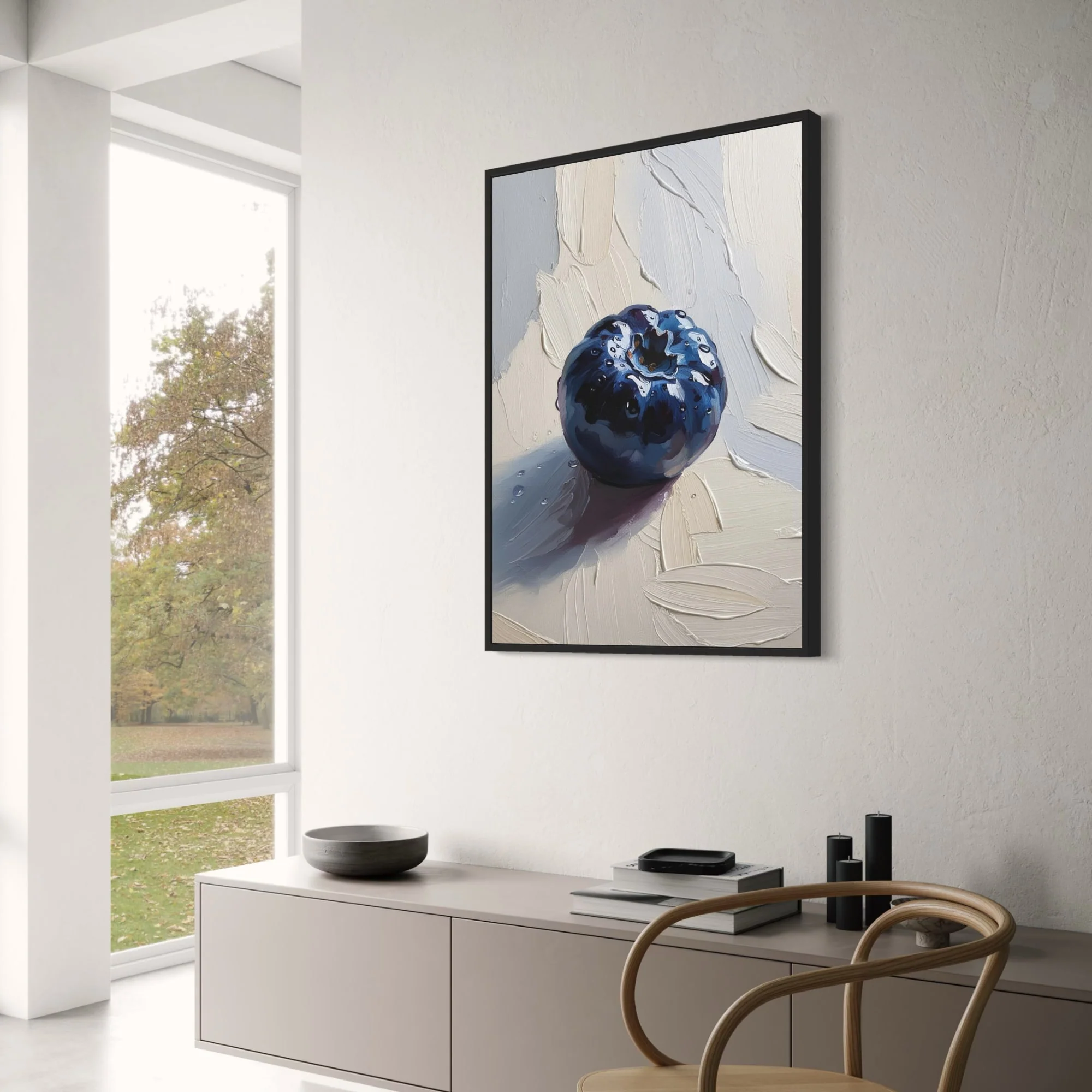Fresh Blueberries | Vibrant Kitchen Art - Image 3