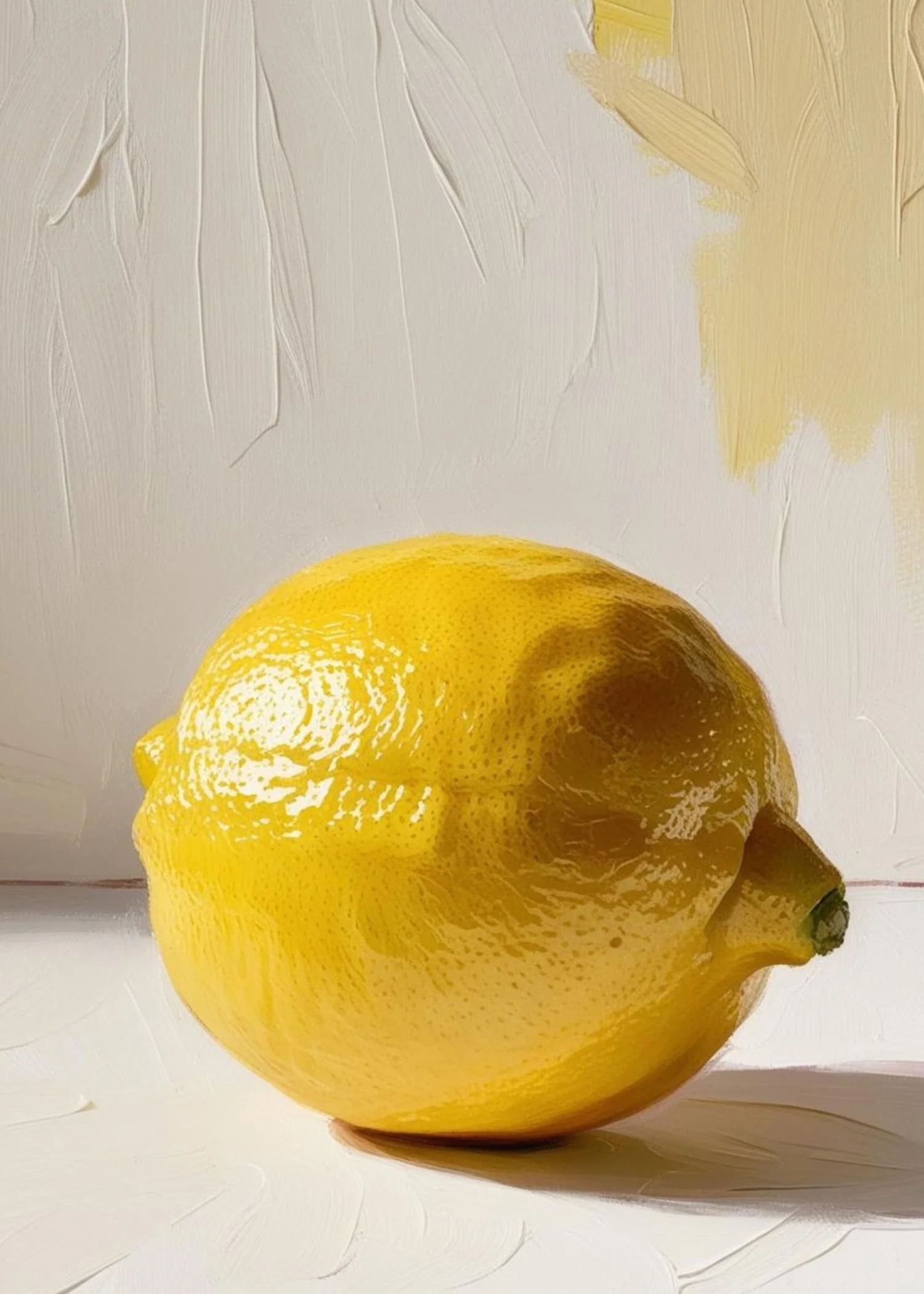 Fresh Lemon | Abstract Citrus Art - Image 4