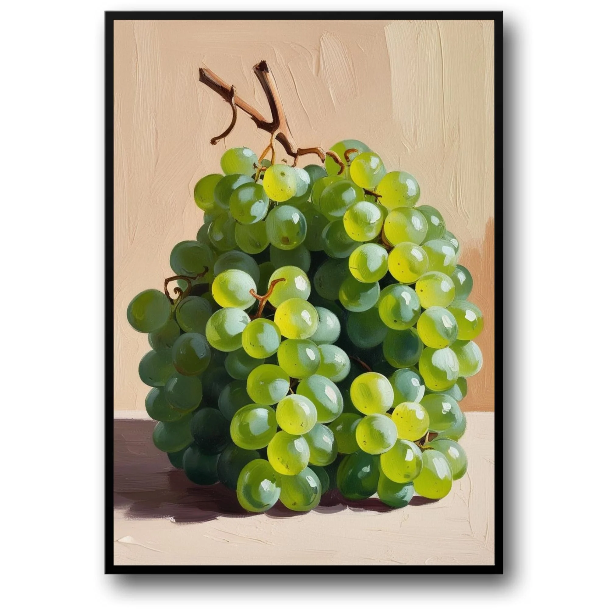 Grapes Still Life | Botanical Kitchen Art