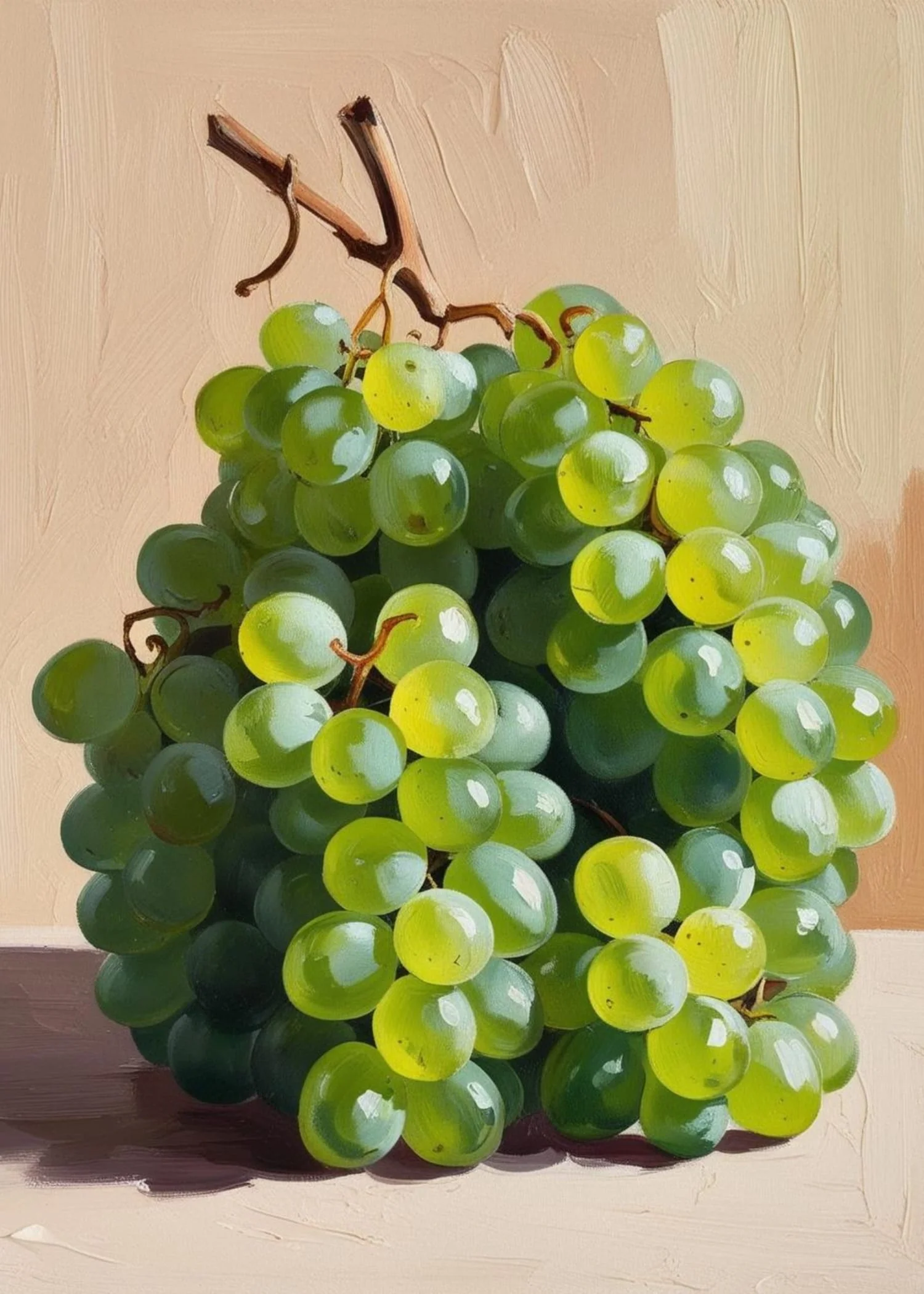 Grapes Still Life | Botanical Kitchen Art - Image 4