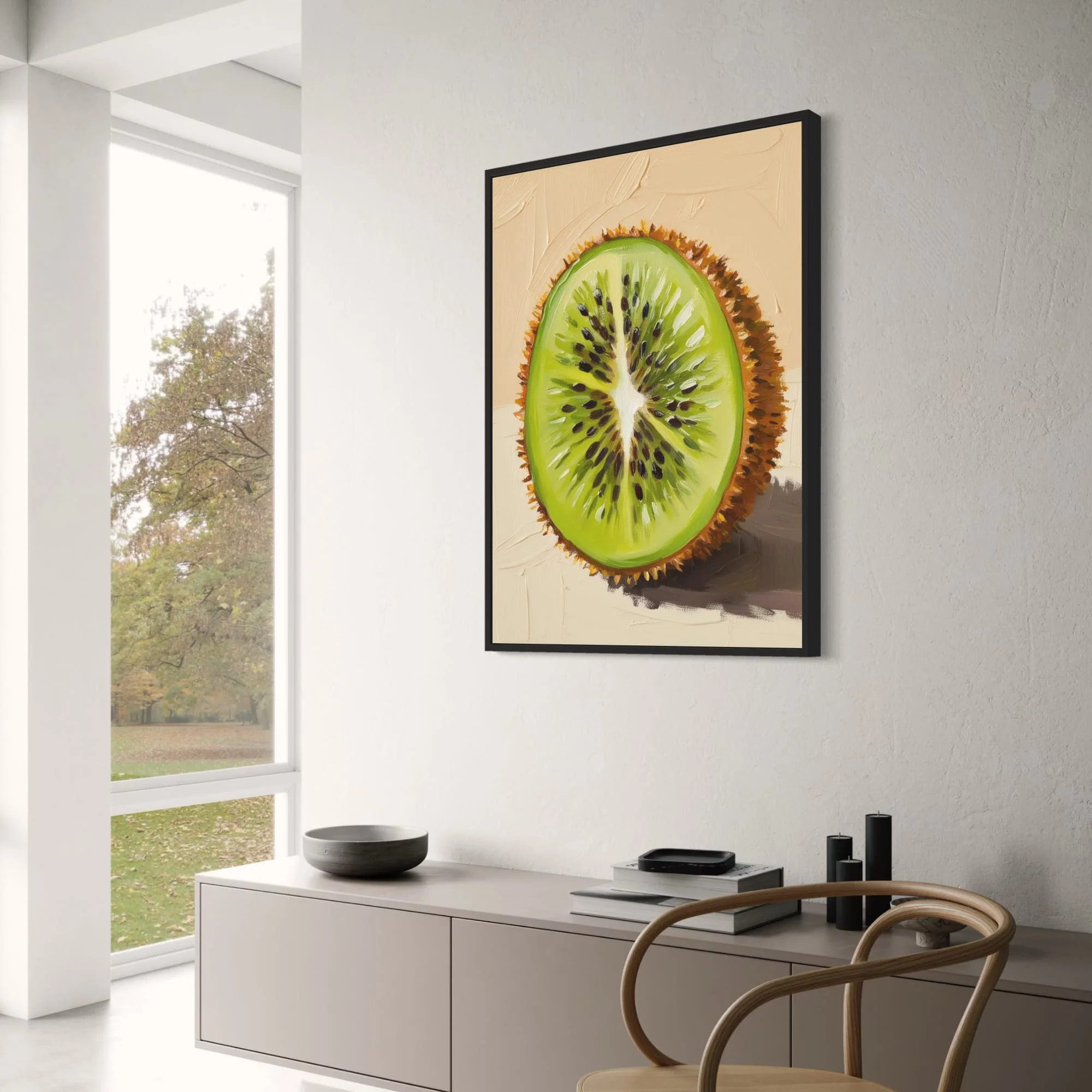 Fresh Kiwi | Vibrant Botanical Illustration - Image 3