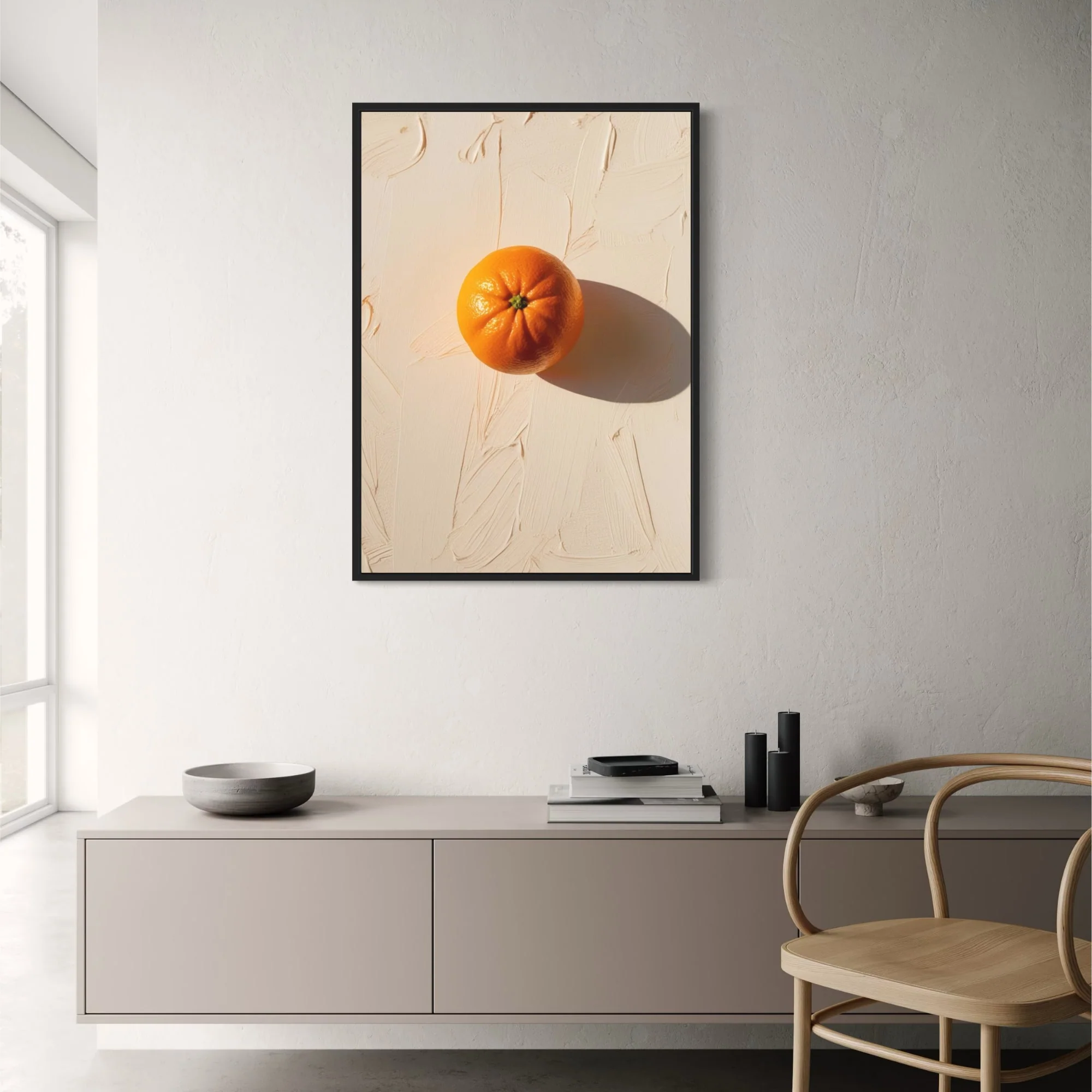 Orange Art | Vibrant Fruit Illustration - Image 2