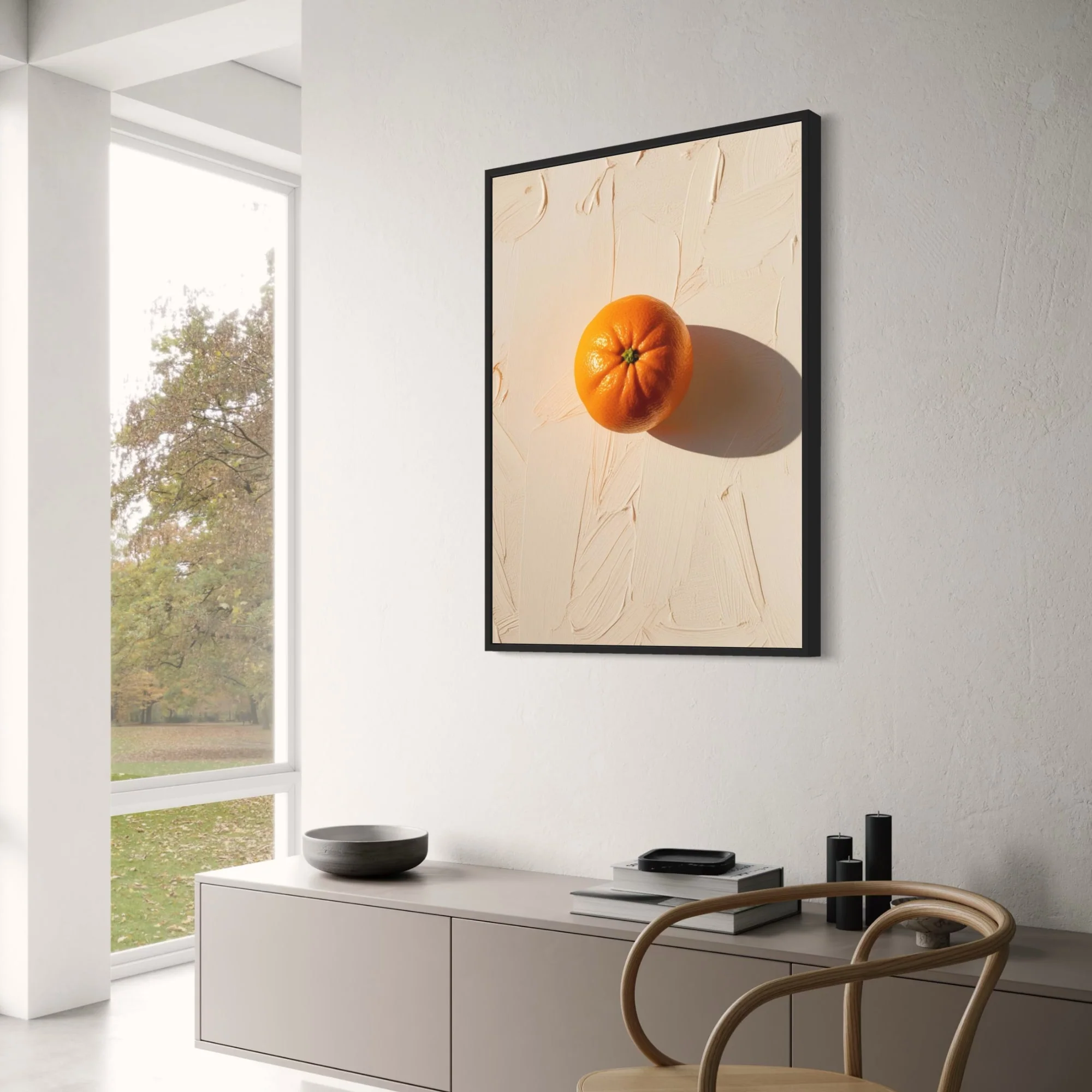 Orange Art | Vibrant Fruit Illustration - Image 3