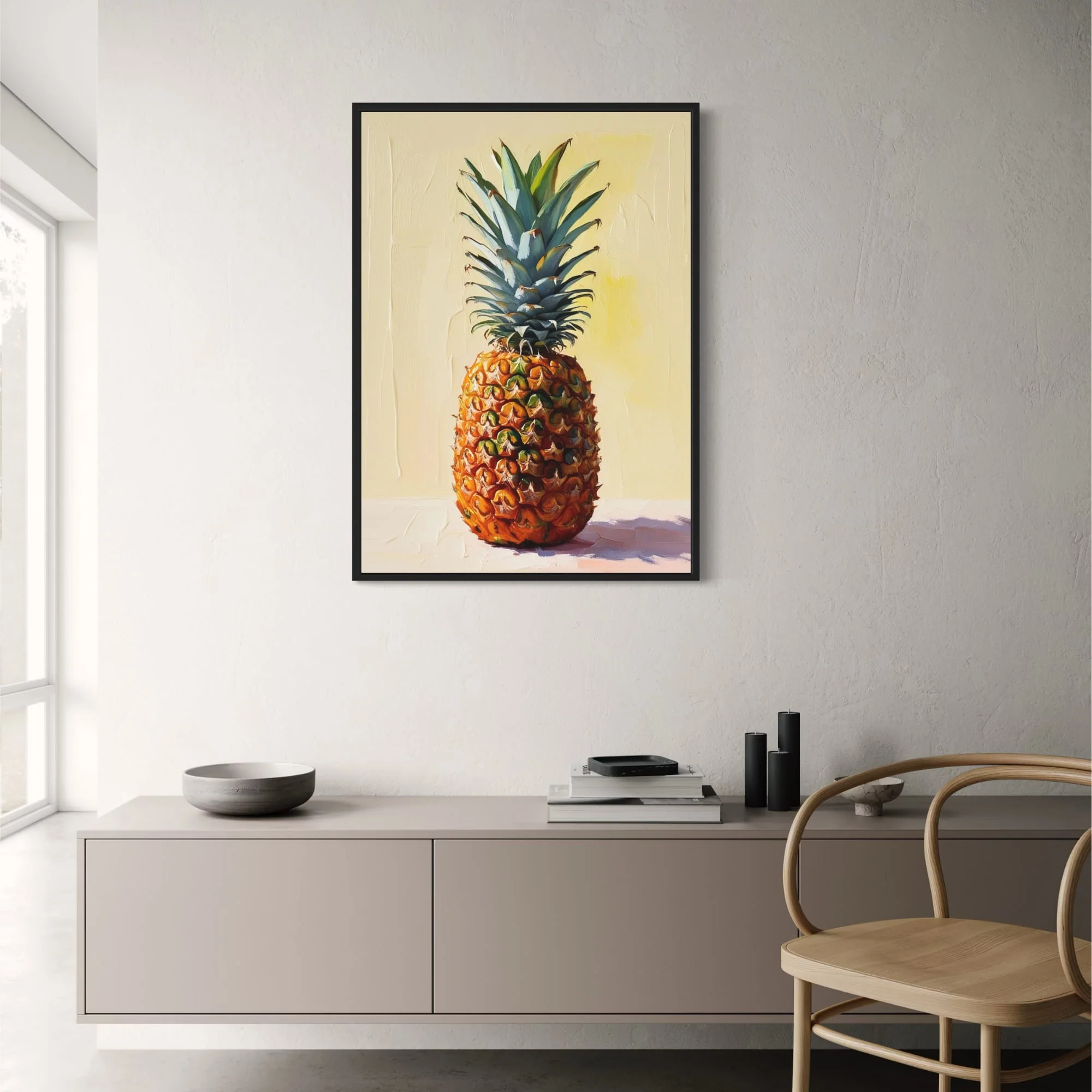 Colorful Pineapple | Tropical Fruit Design | Modern Interior - Image 2
