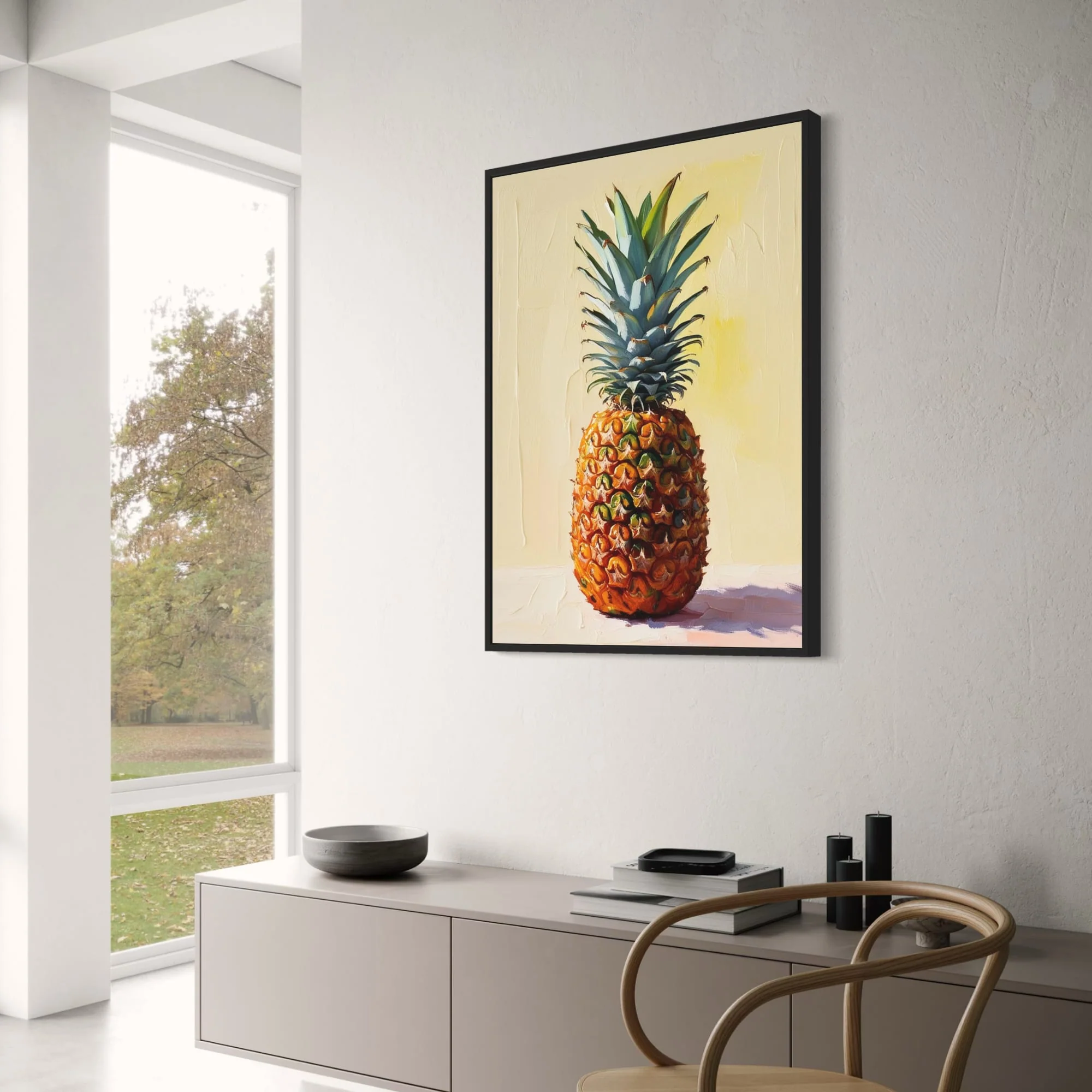 Colorful Pineapple | Tropical Fruit Design | Modern Interior - Image 3