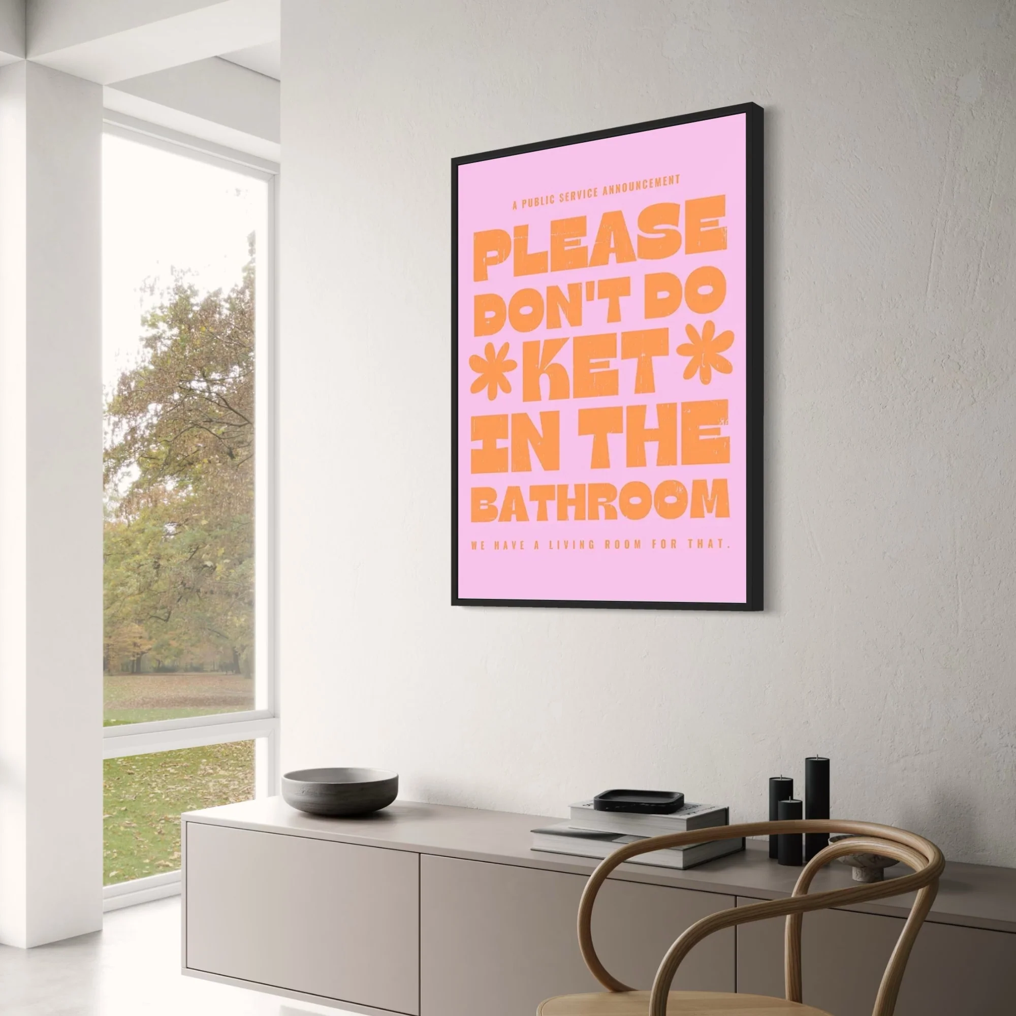 Please Don't Do Coke In The Bathroom #2 | Humorous PSA - Image 3