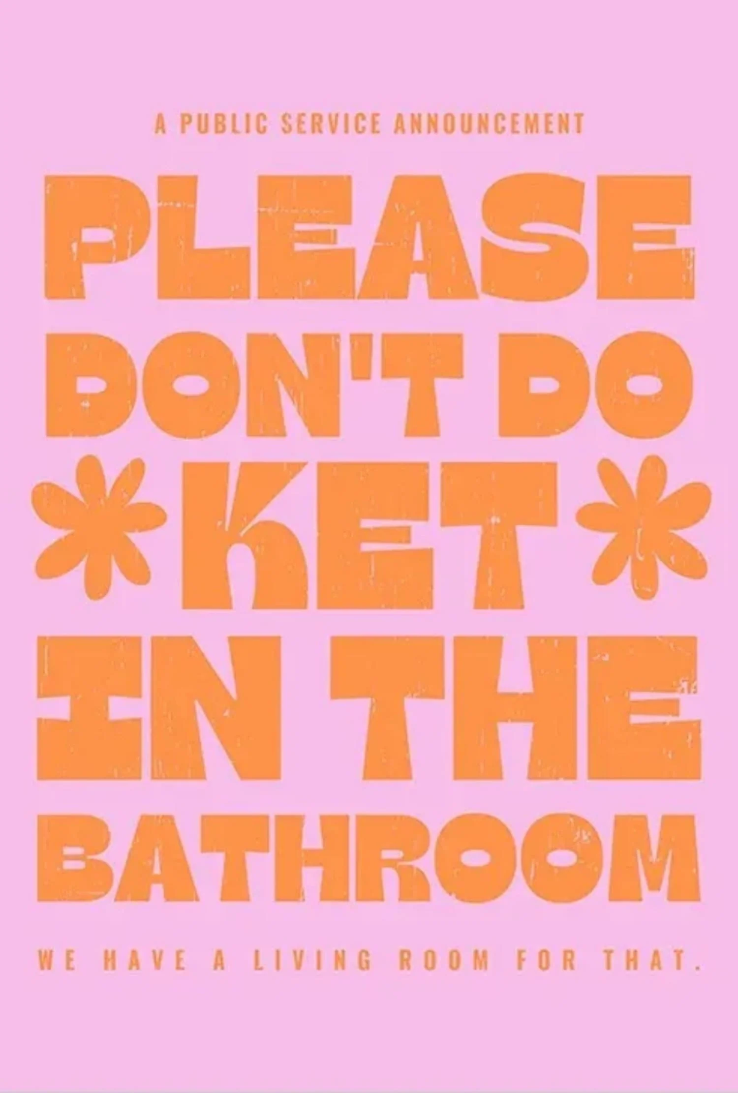 Please Don't Do Coke In The Bathroom #2 | Humorous PSA - Image 4