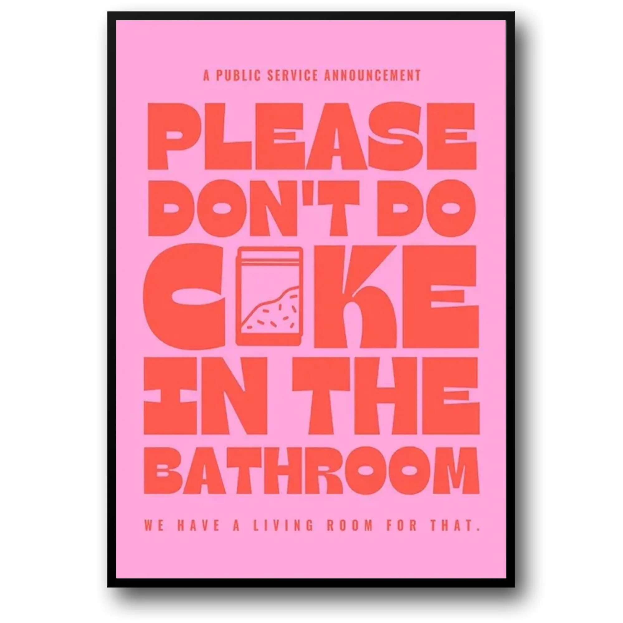 Please Don't Do Coke In The Bathroom #5 | Humorous PSA