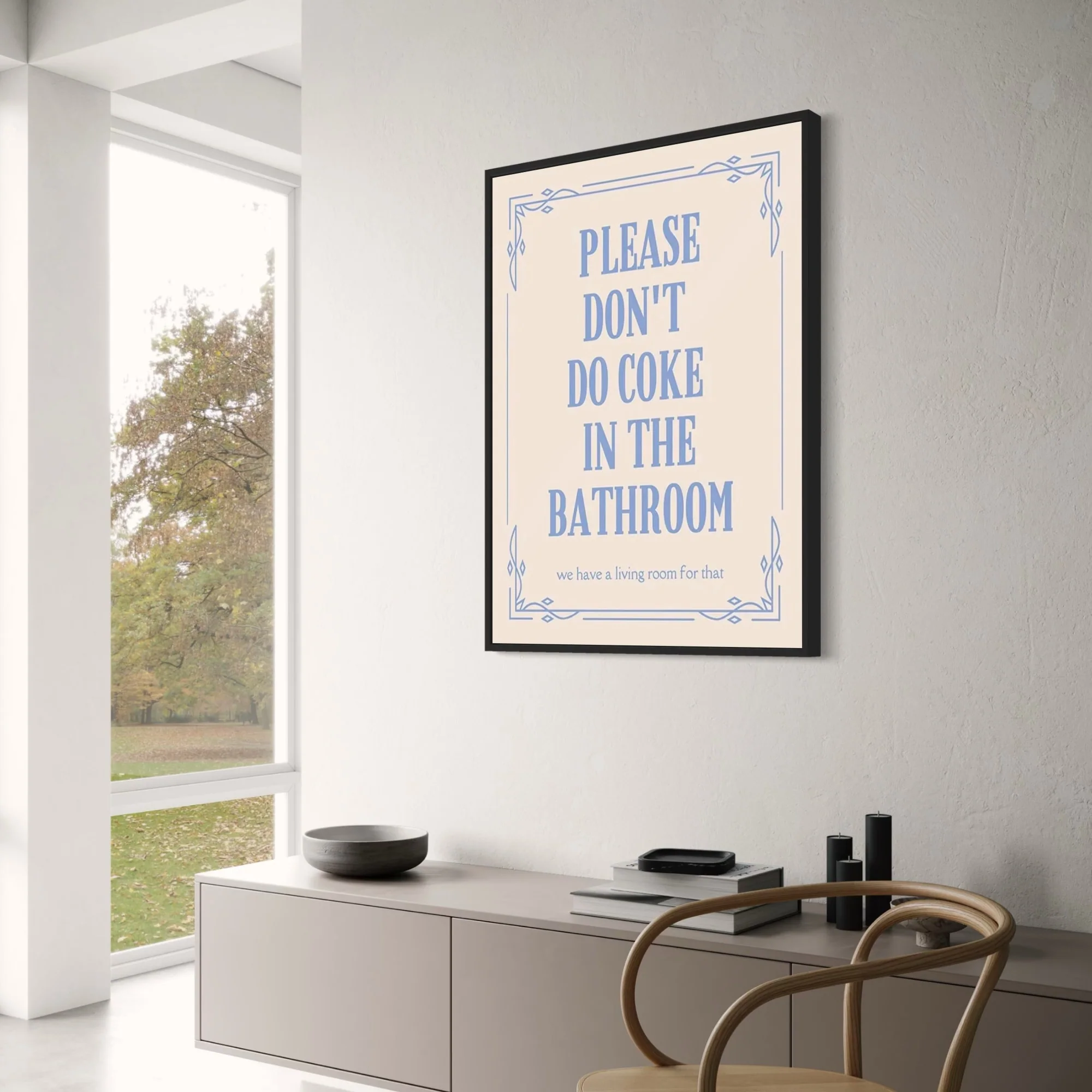 Please Don't Do Coke In The Bathroom #3 | Humorous PSA - Image 3