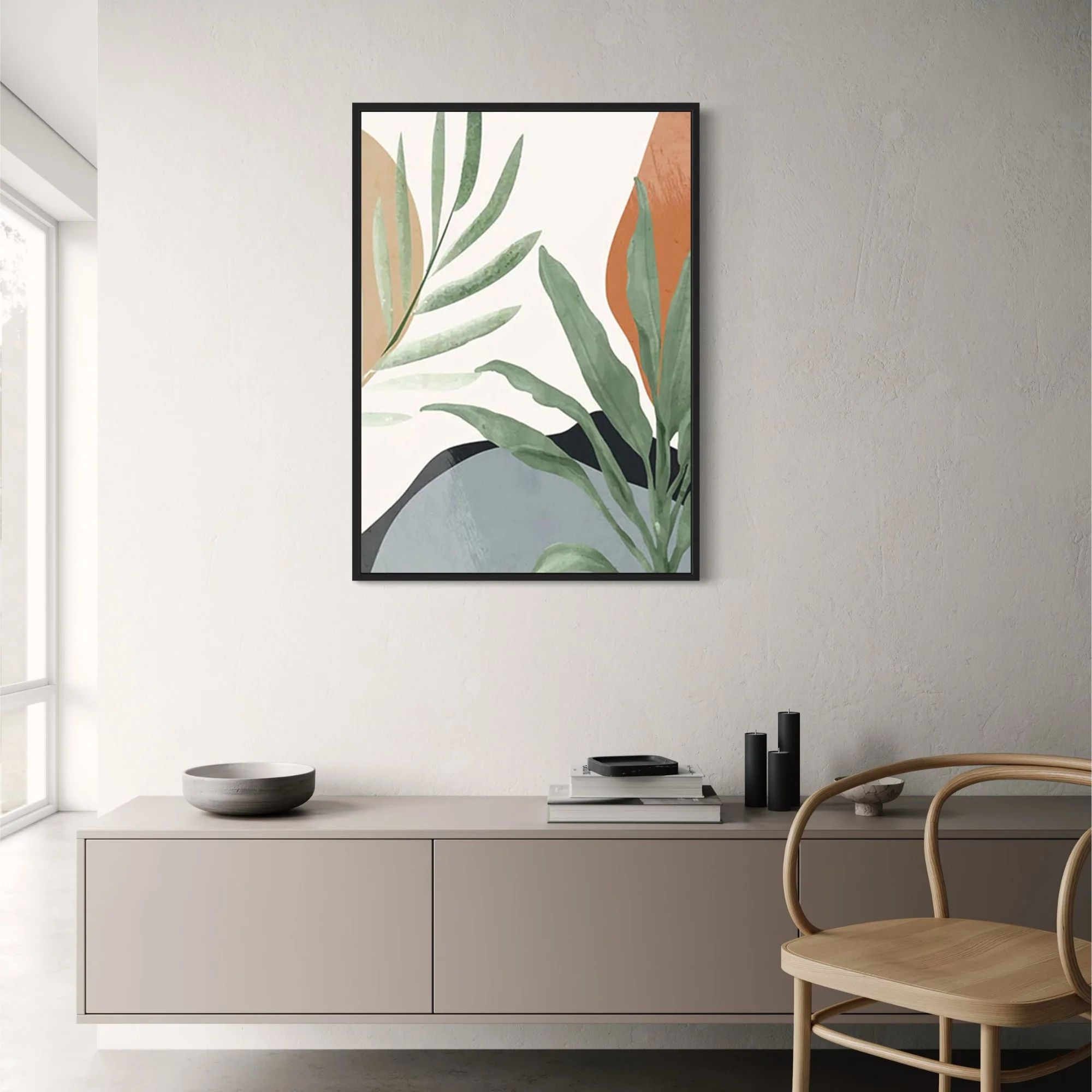 Minimalist Geometric Lines | Modern Abstract Art - Image 2