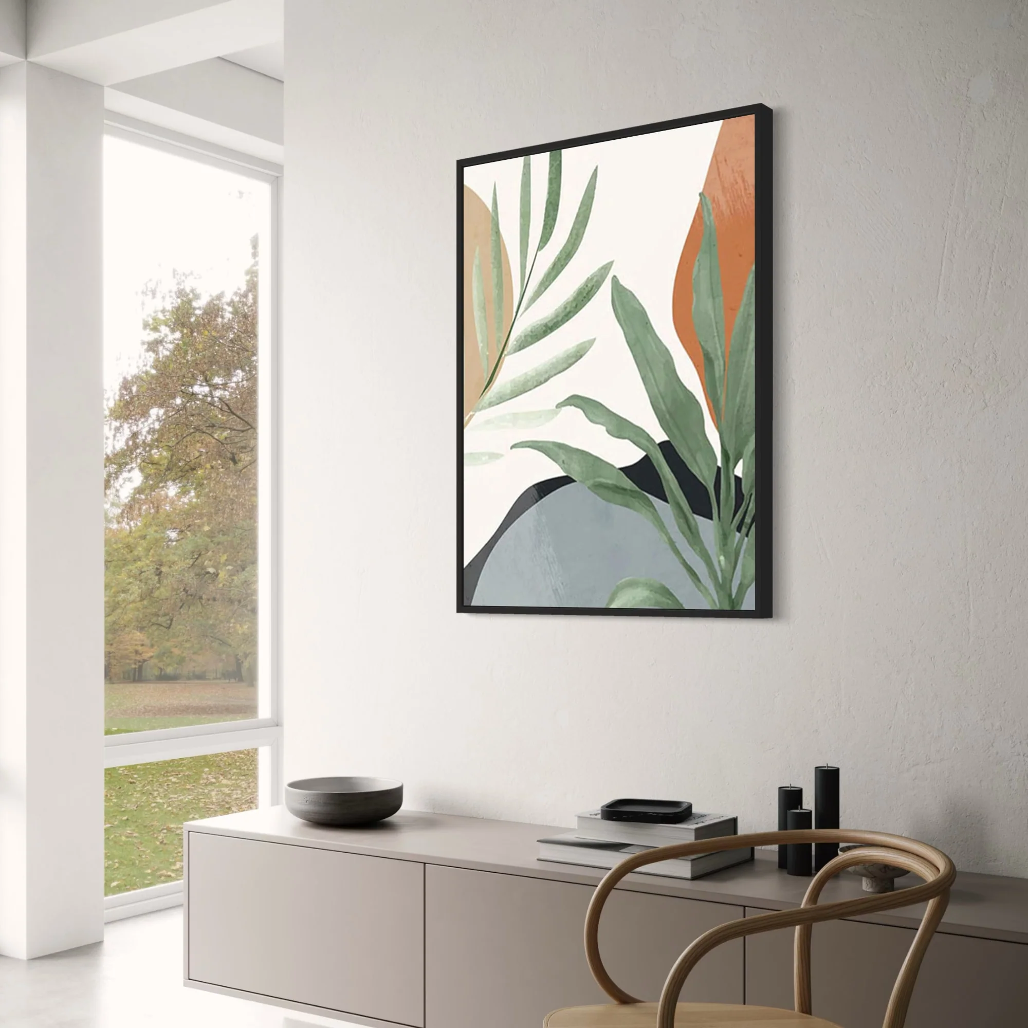 Minimalist Geometric Lines | Modern Abstract Art - Image 3