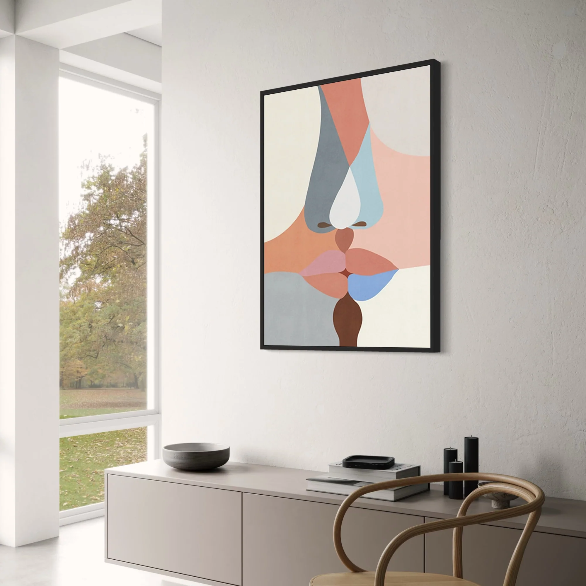 Faces in Fusion | Contemporary Abstract Art - Image 3