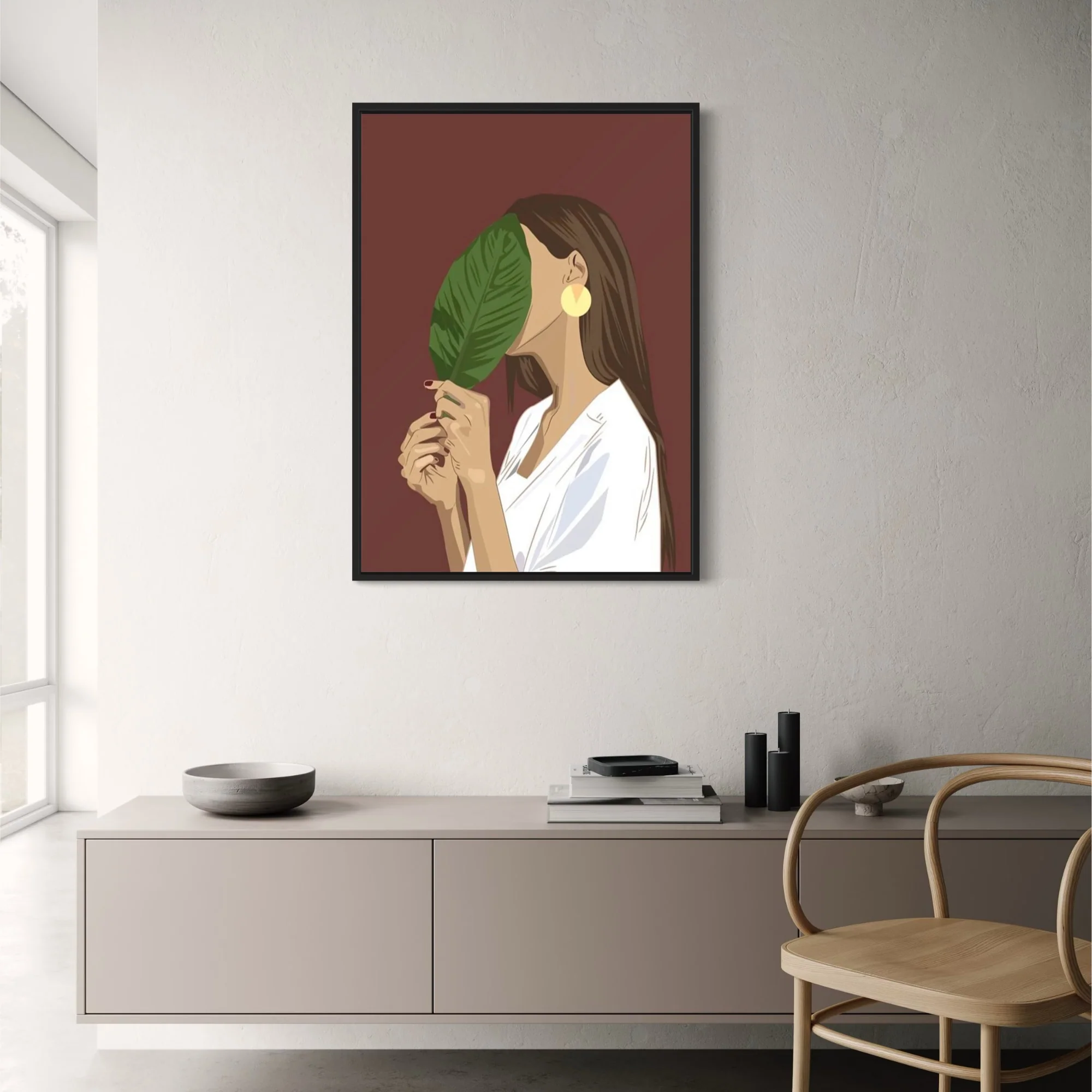 Abstract Modern Faces | Minimalist Art - Image 2