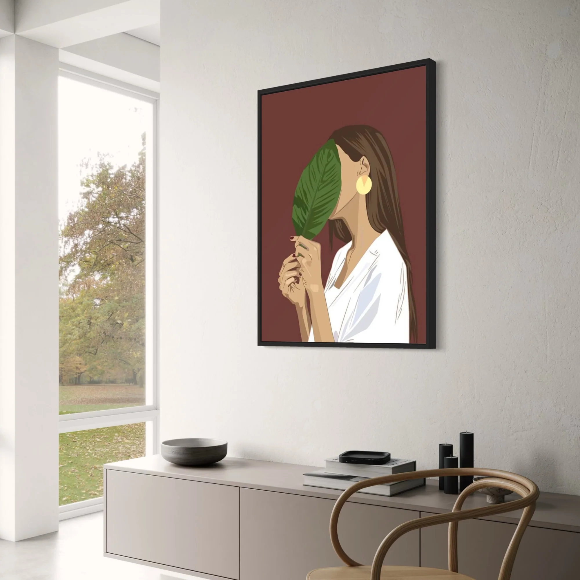 Abstract Modern Faces | Minimalist Art - Image 3