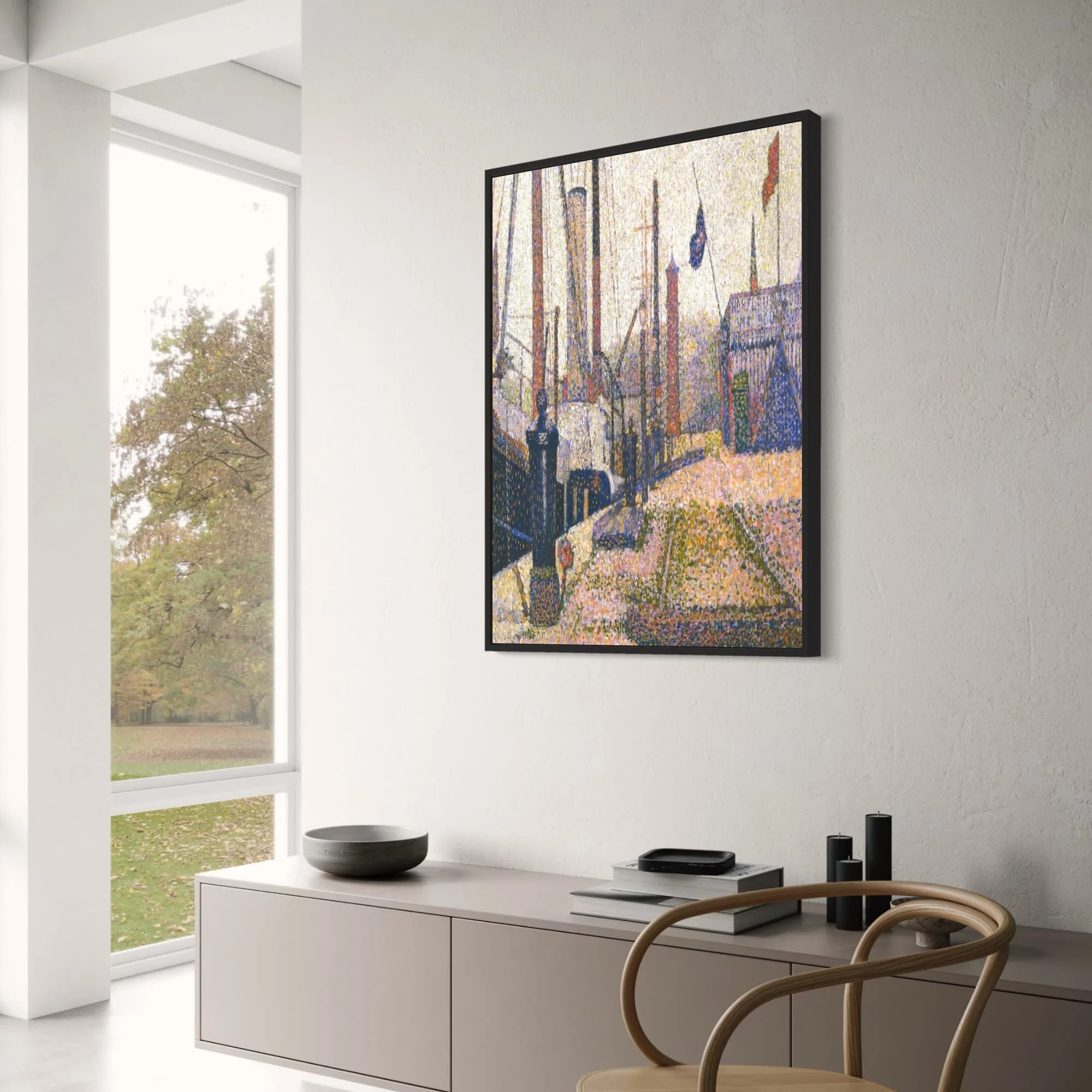 George Seurat | La Maria, Honfleur | Impressionist Art - Image 3