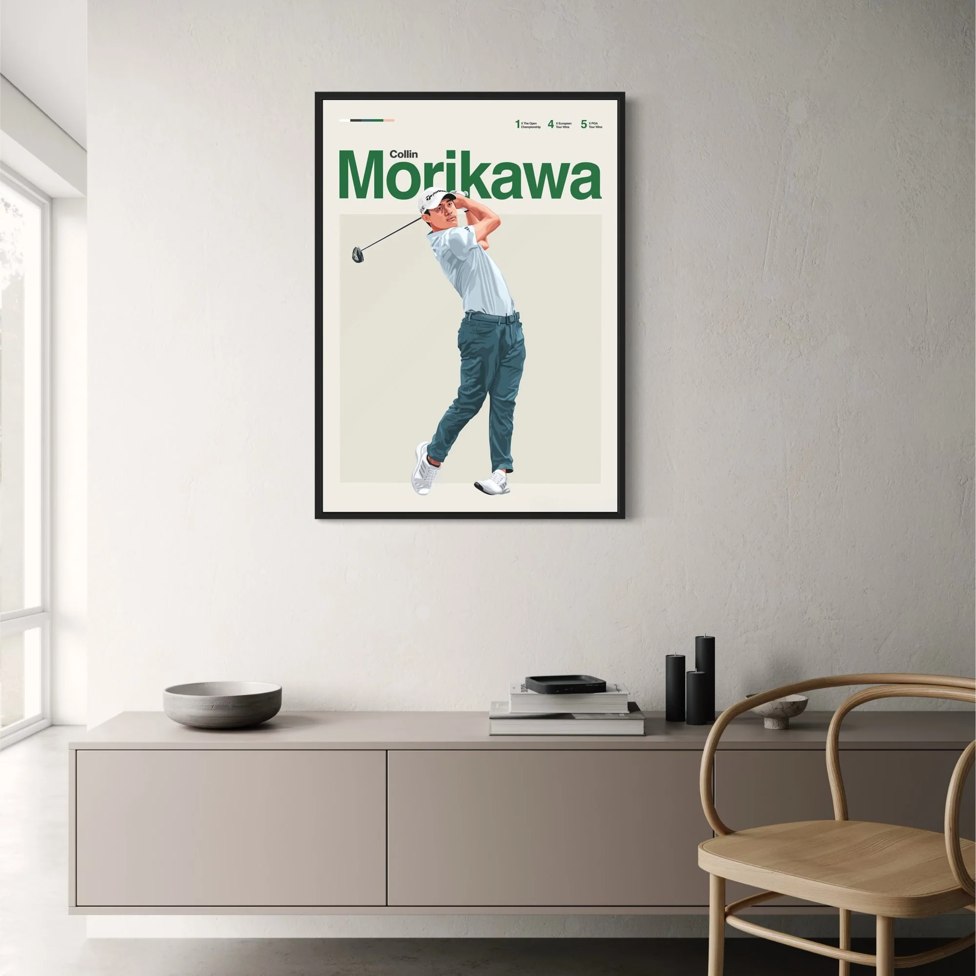 Collin Morikawa | Golf Legends Art - Image 2