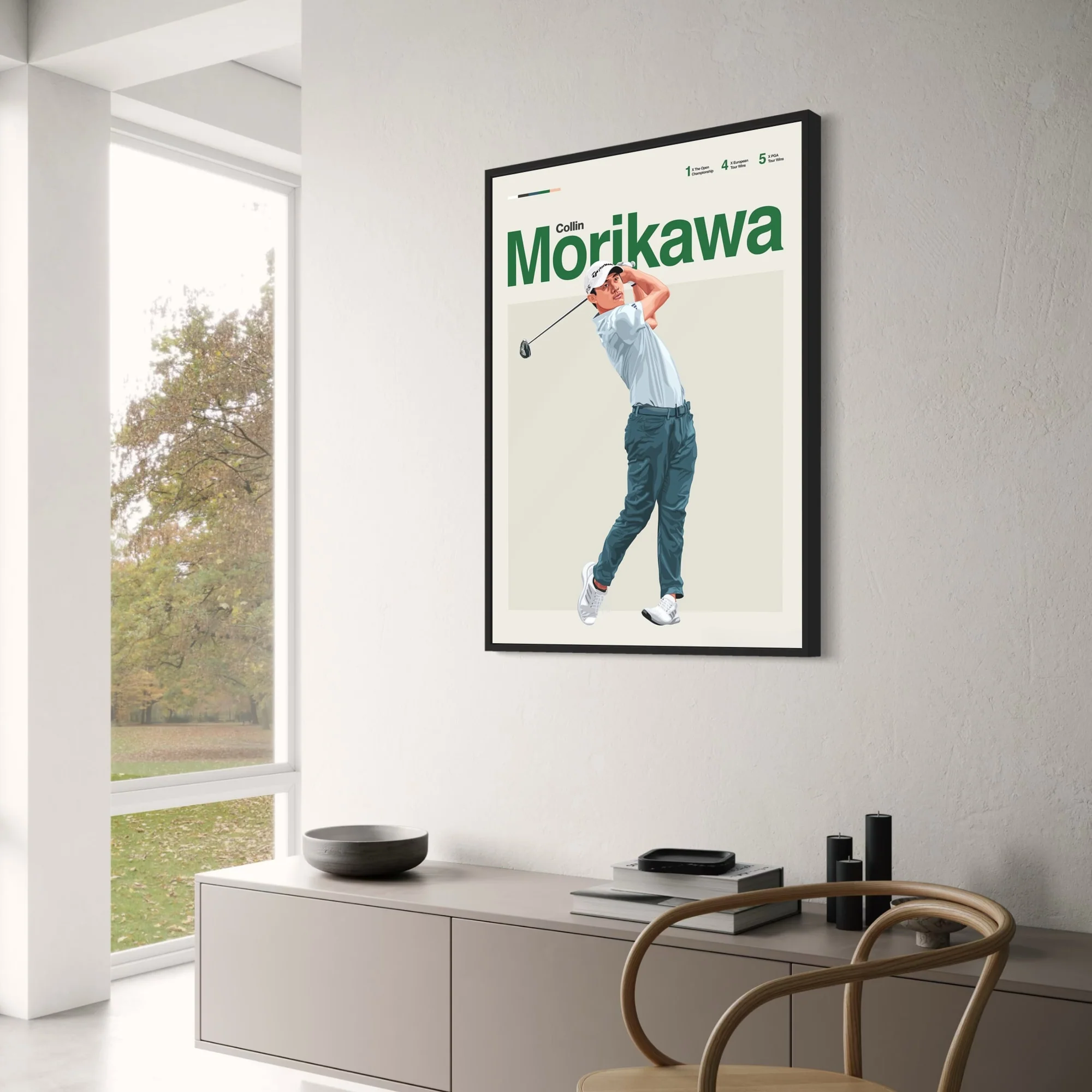 Collin Morikawa | Golf Legends Art - Image 3
