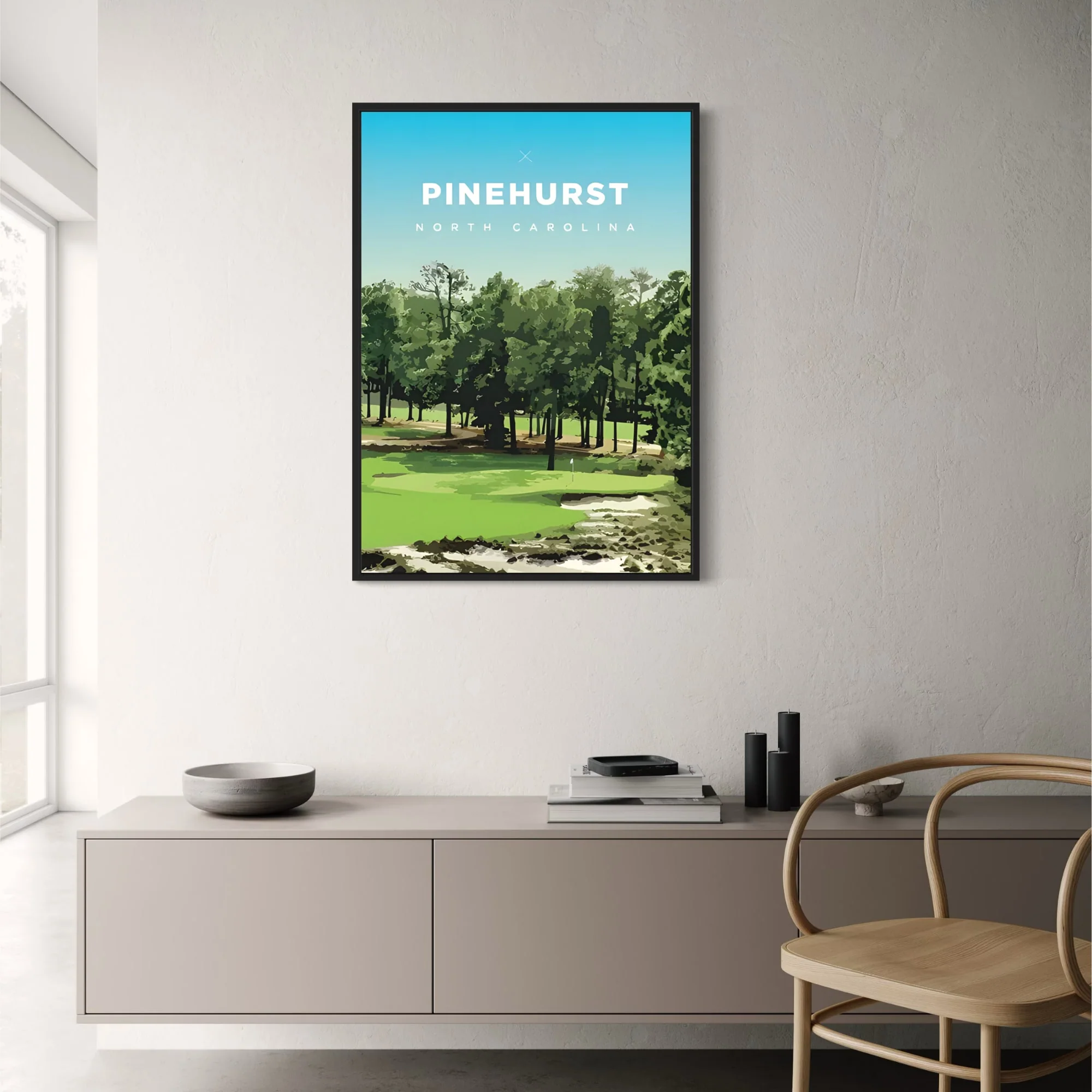 Pinehurst Golf Course | North Carolina Tribute - Image 2