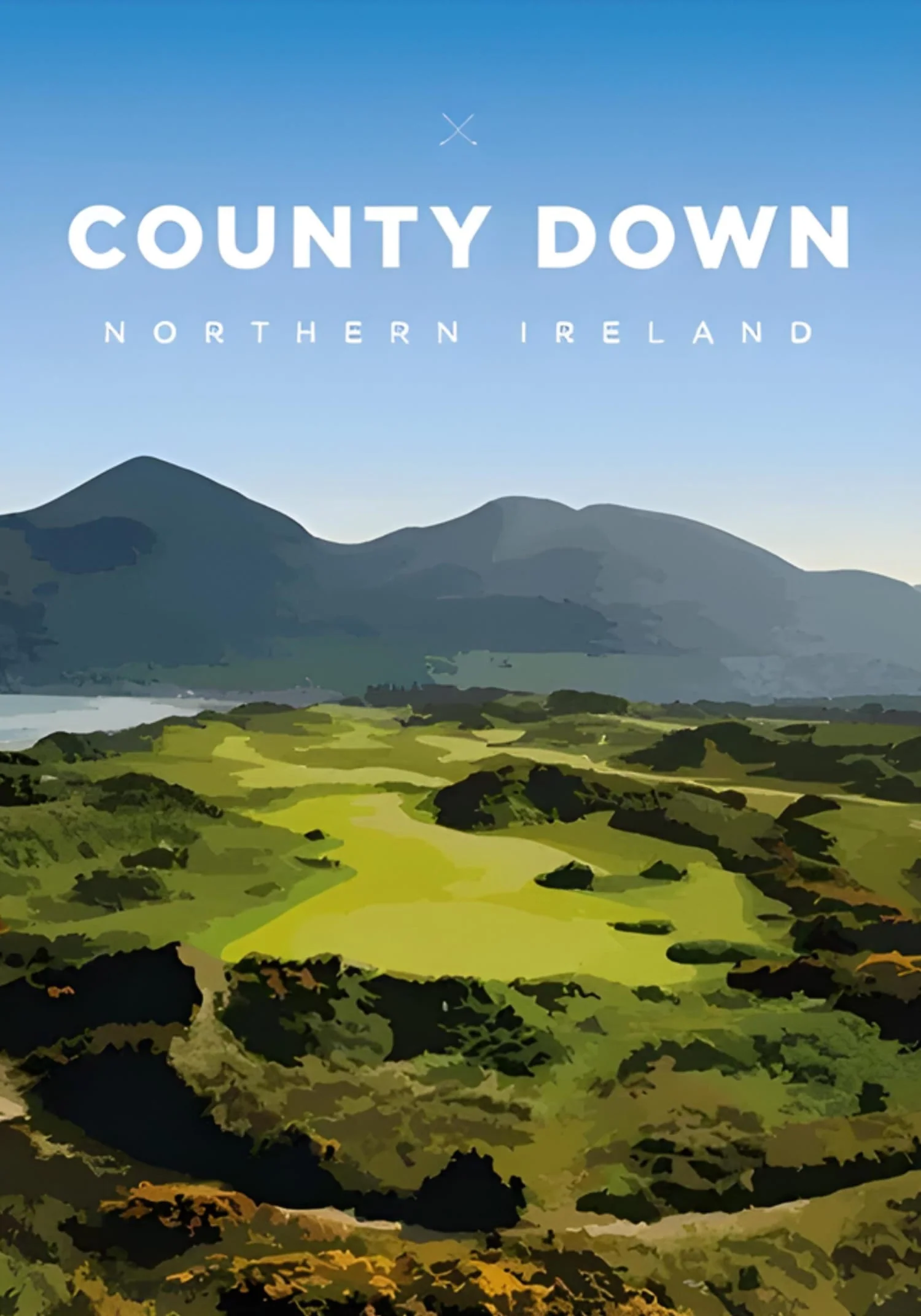 County Down Golf Course | Northern Ireland Scenic Art - Image 4