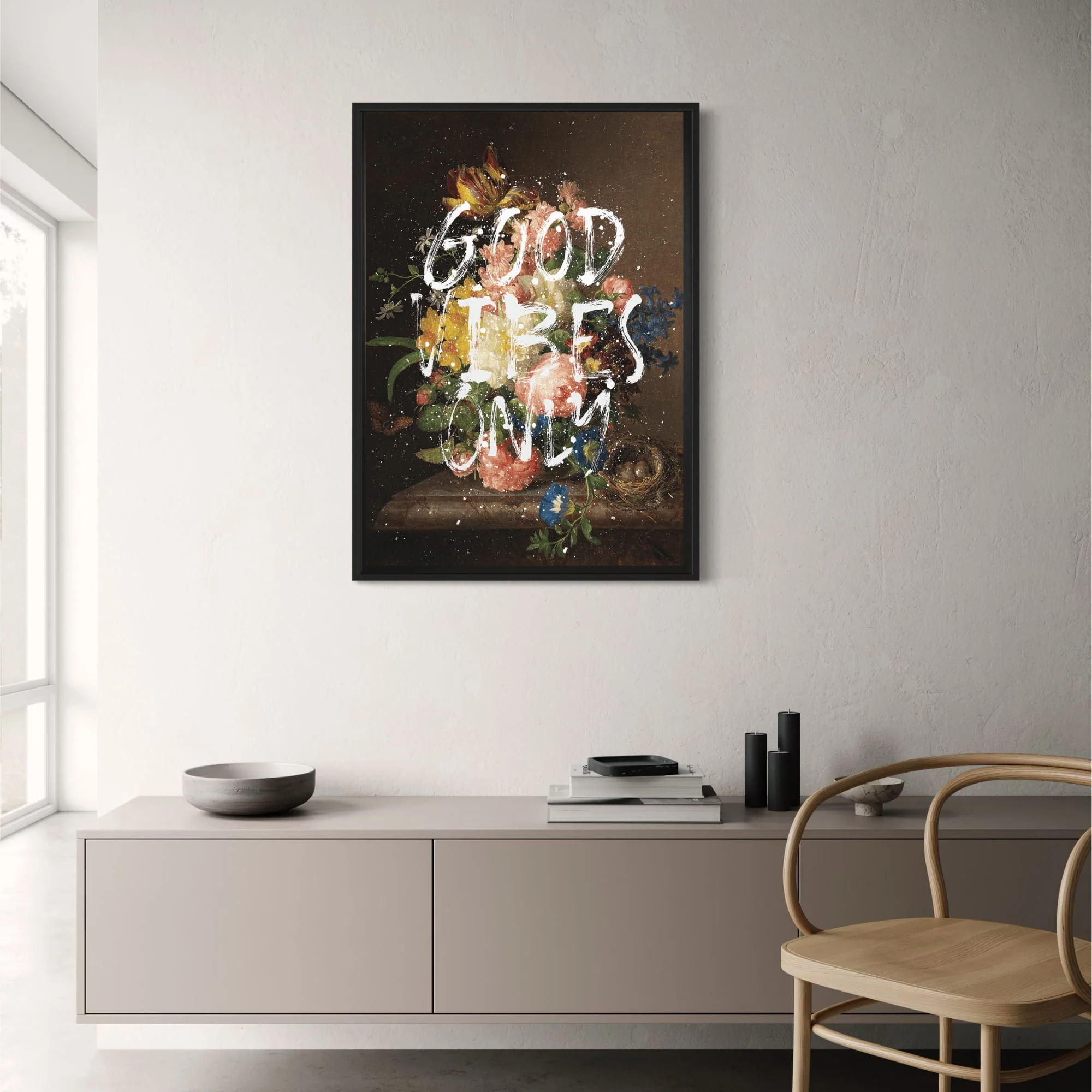 Good Vibes Only | Motivational Quote | Positive Art - Image 2