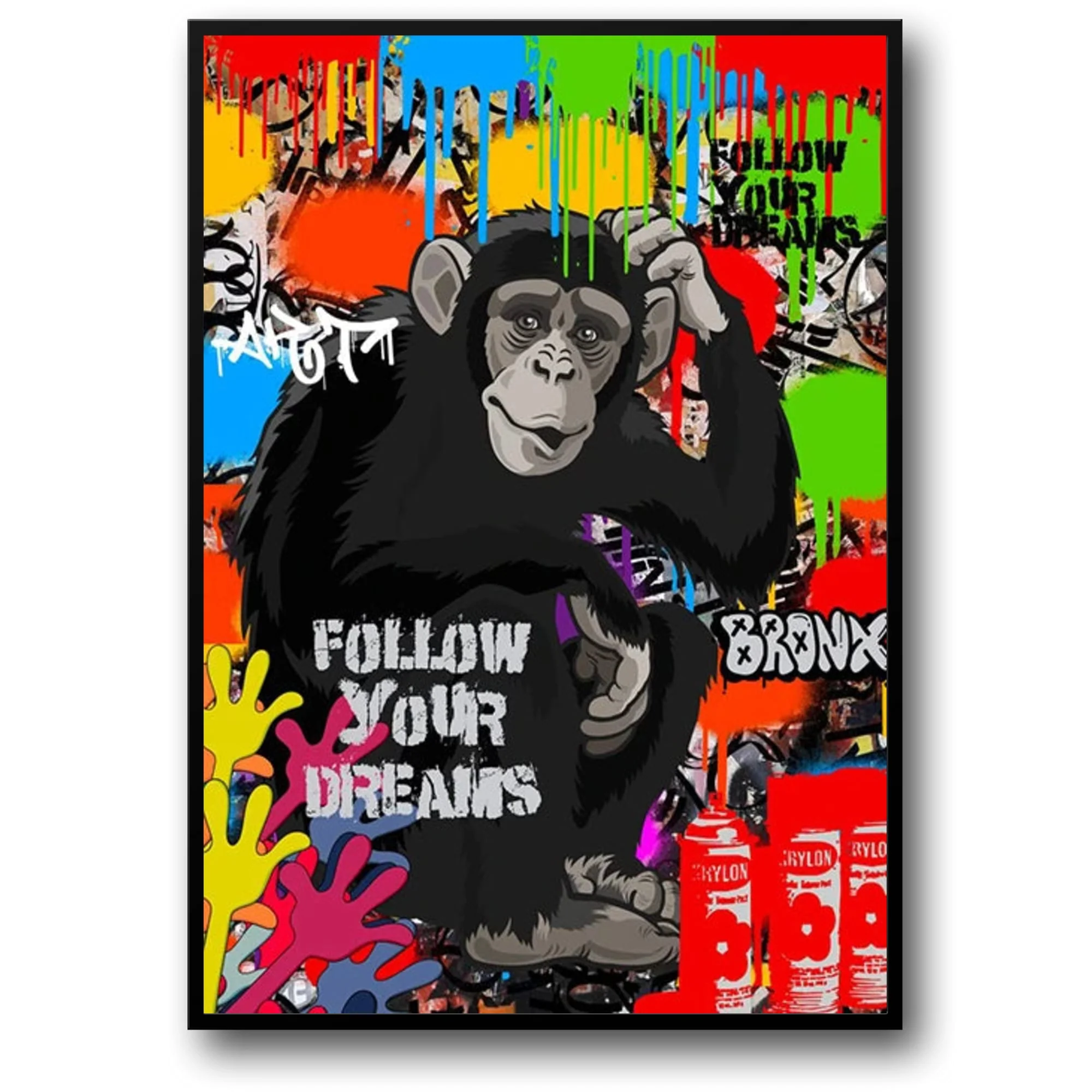 Graffiti Pop Art | Scarface Mona Lisa