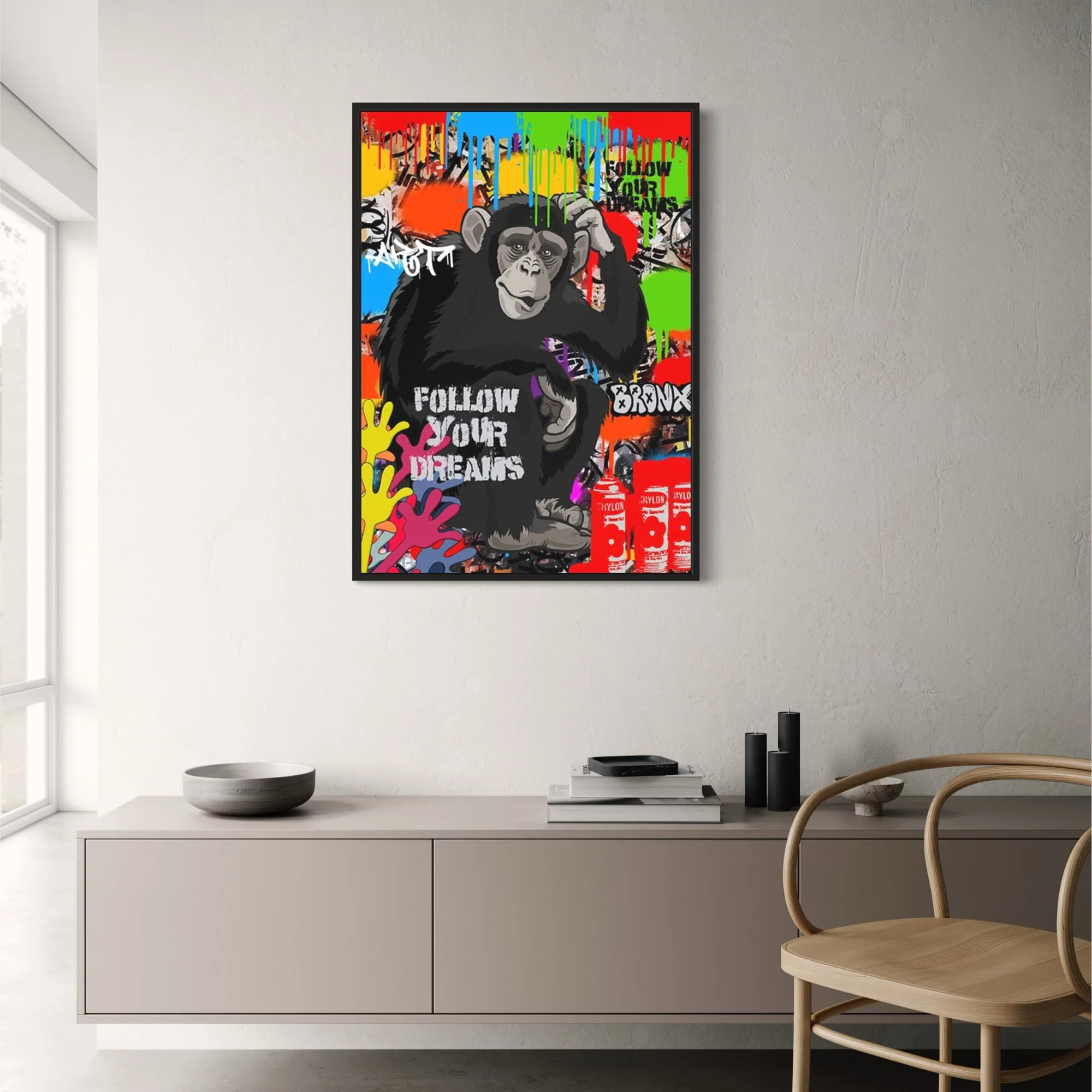 Graffiti Pop Art | Scarface Mona Lisa - Image 2