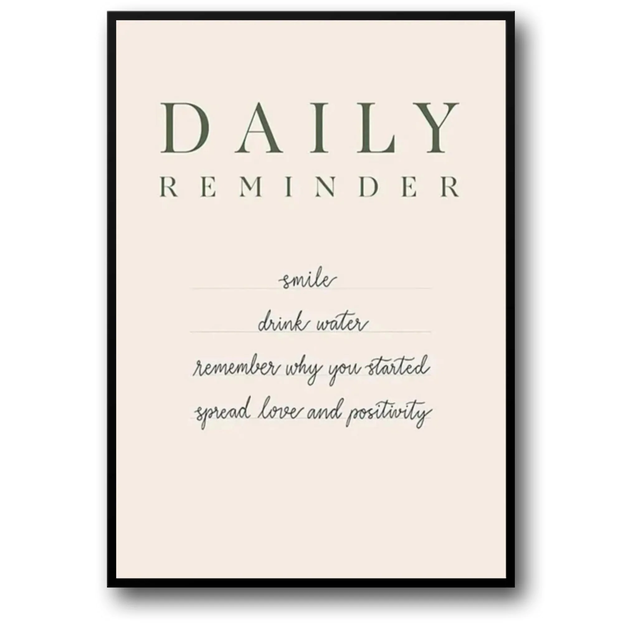 Smile & Drink Water | Positive Vibes | Motivational