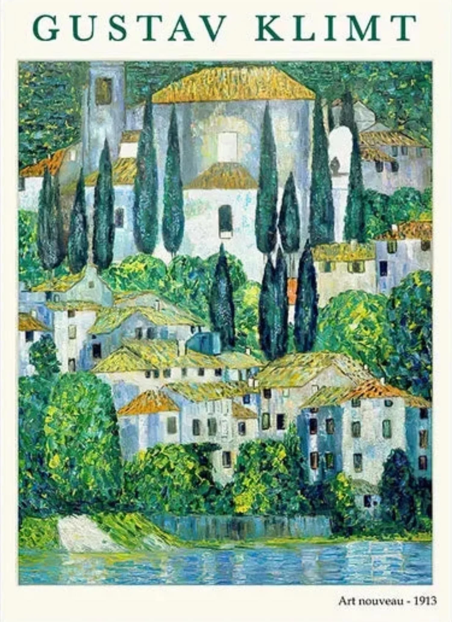 Gustav Klimt | Church in Cassone | Iconic Landscape - Image 4