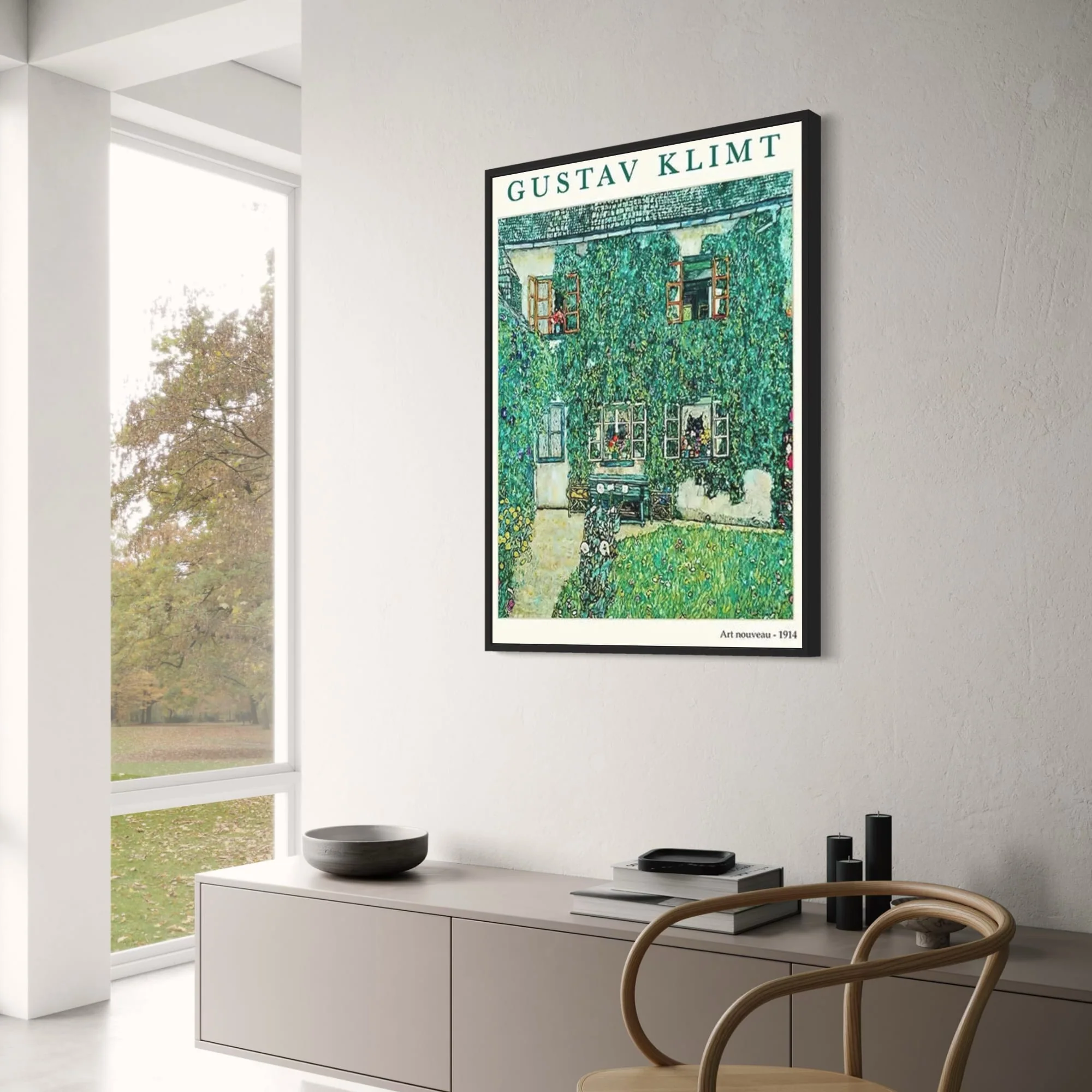 Gustav Klimt | The House of Guardaboschi | Art Nouveau | Vintage - Image 3