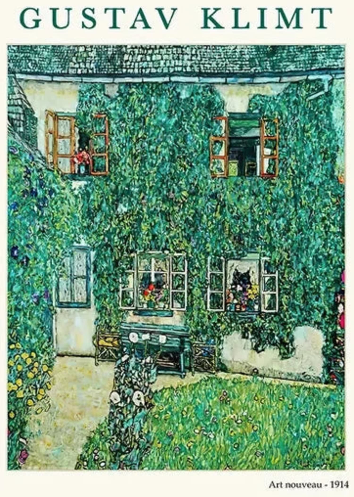 Gustav Klimt | The House of Guardaboschi | Art Nouveau | Vintage - Image 4