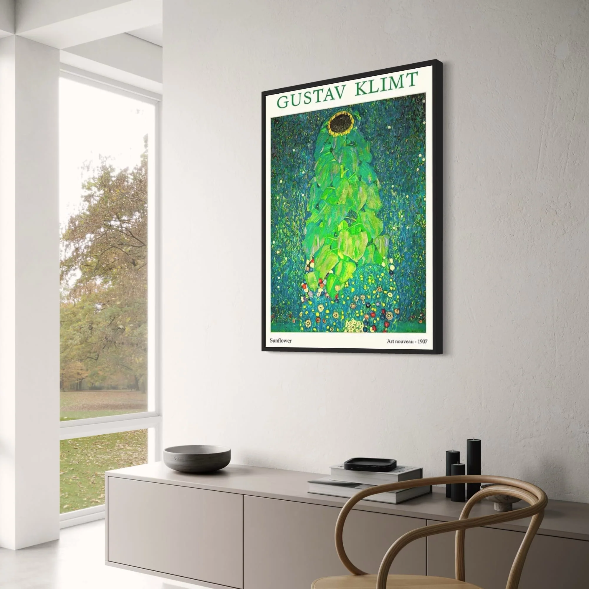 Gustav Klimt | Sunflower | Classic Botanical - Image 3