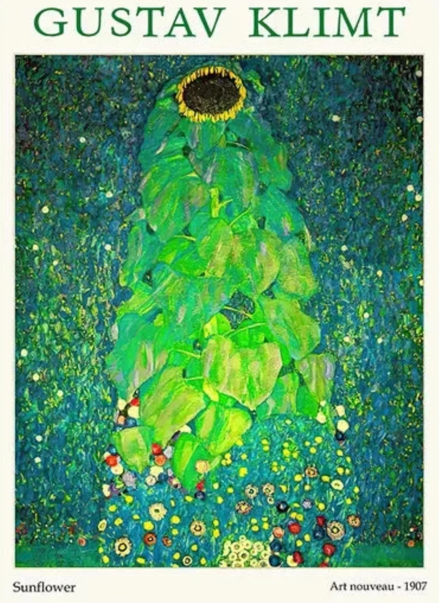 Gustav Klimt | Sunflower | Classic Botanical - Image 4