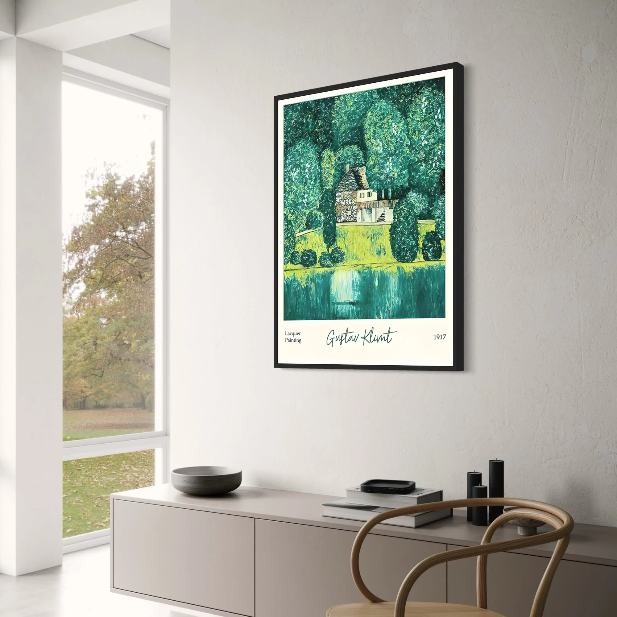Klimt Garden Trees | Decorative Artwork - Image 3