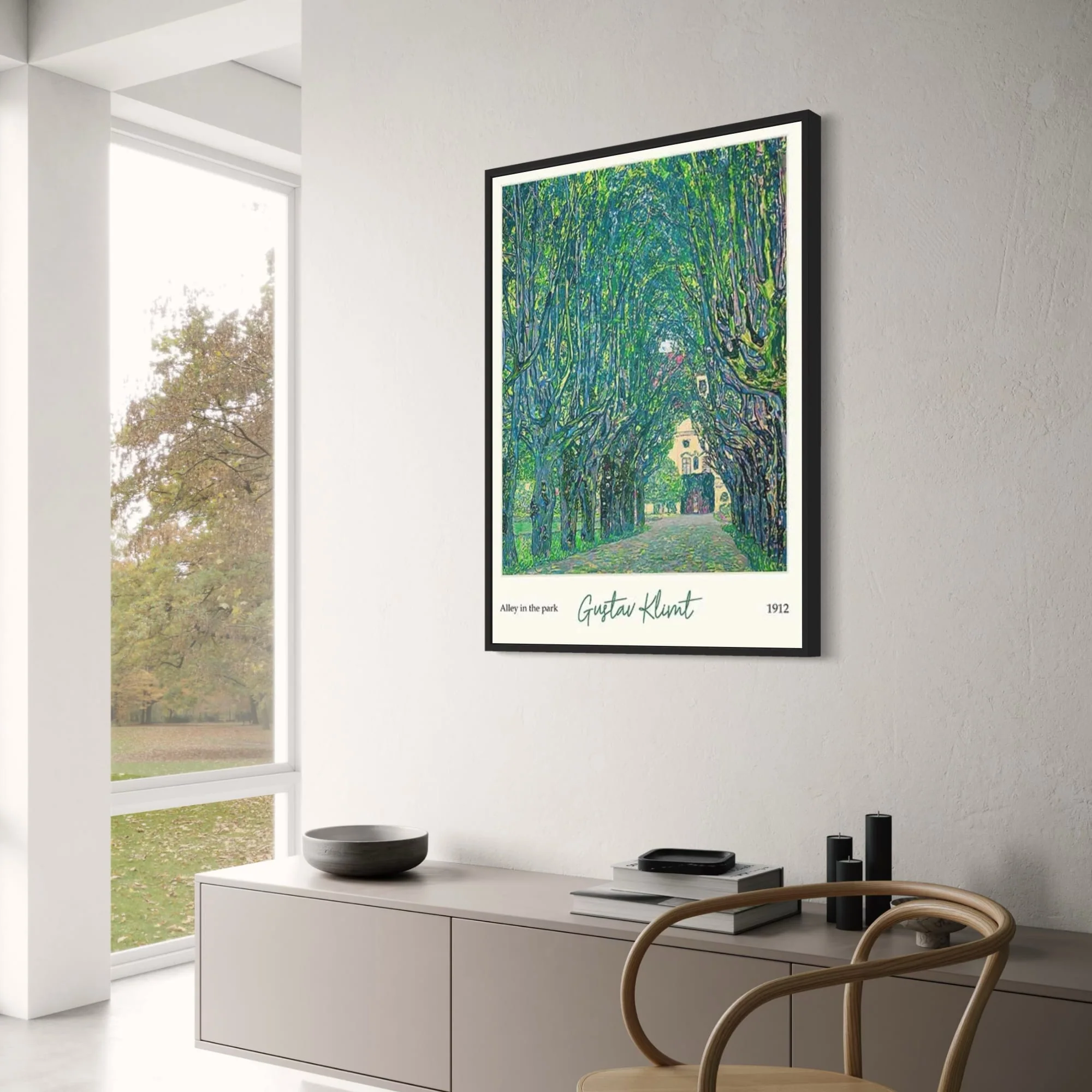 Klimt | Avenue to Schloss Kammer | Fine Art Landscape - Image 3