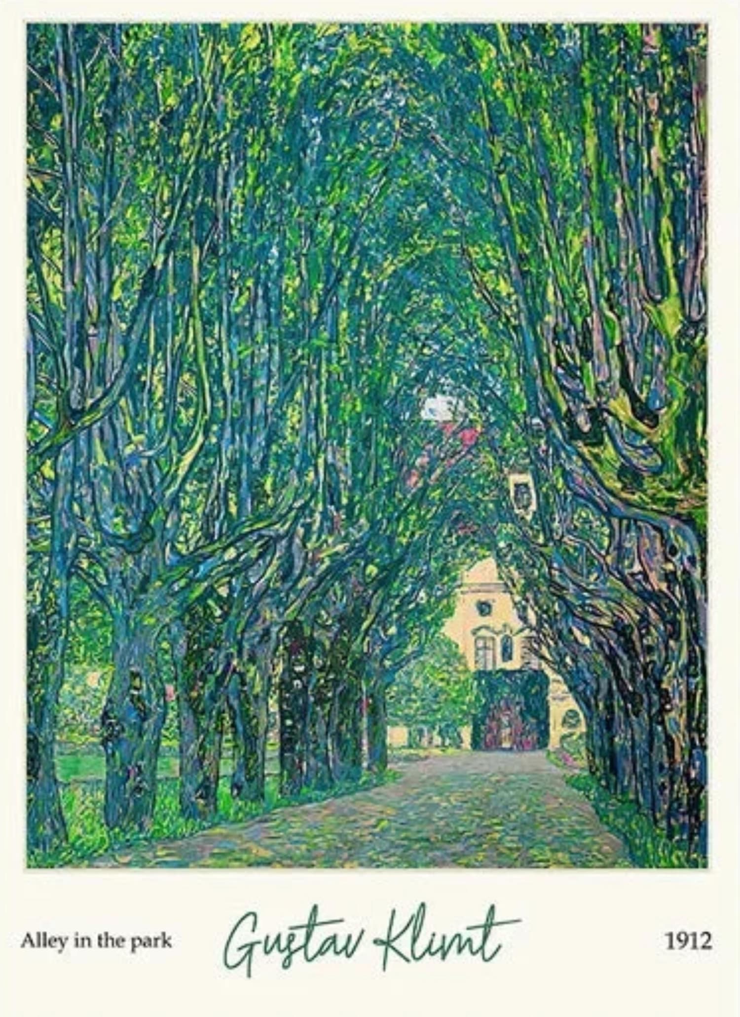 Klimt | Avenue to Schloss Kammer | Fine Art Landscape - Image 4