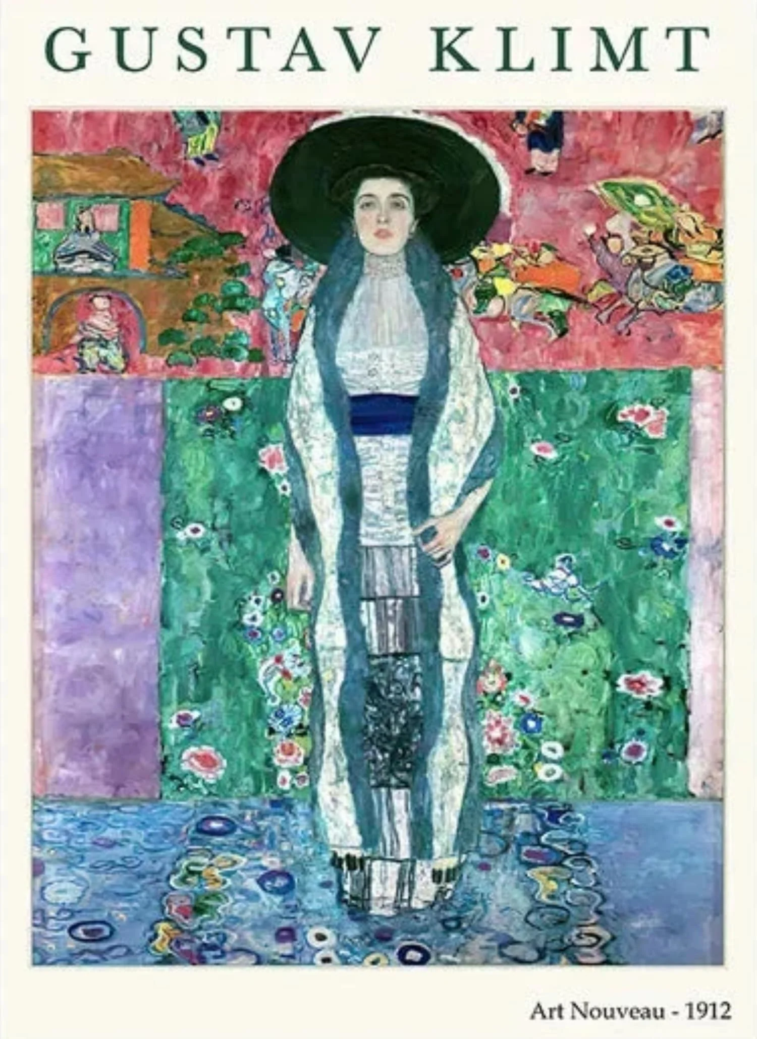 Gustav Klimt | Adele Bloch-Bauer II | Fine Art Reproduction - Image 4