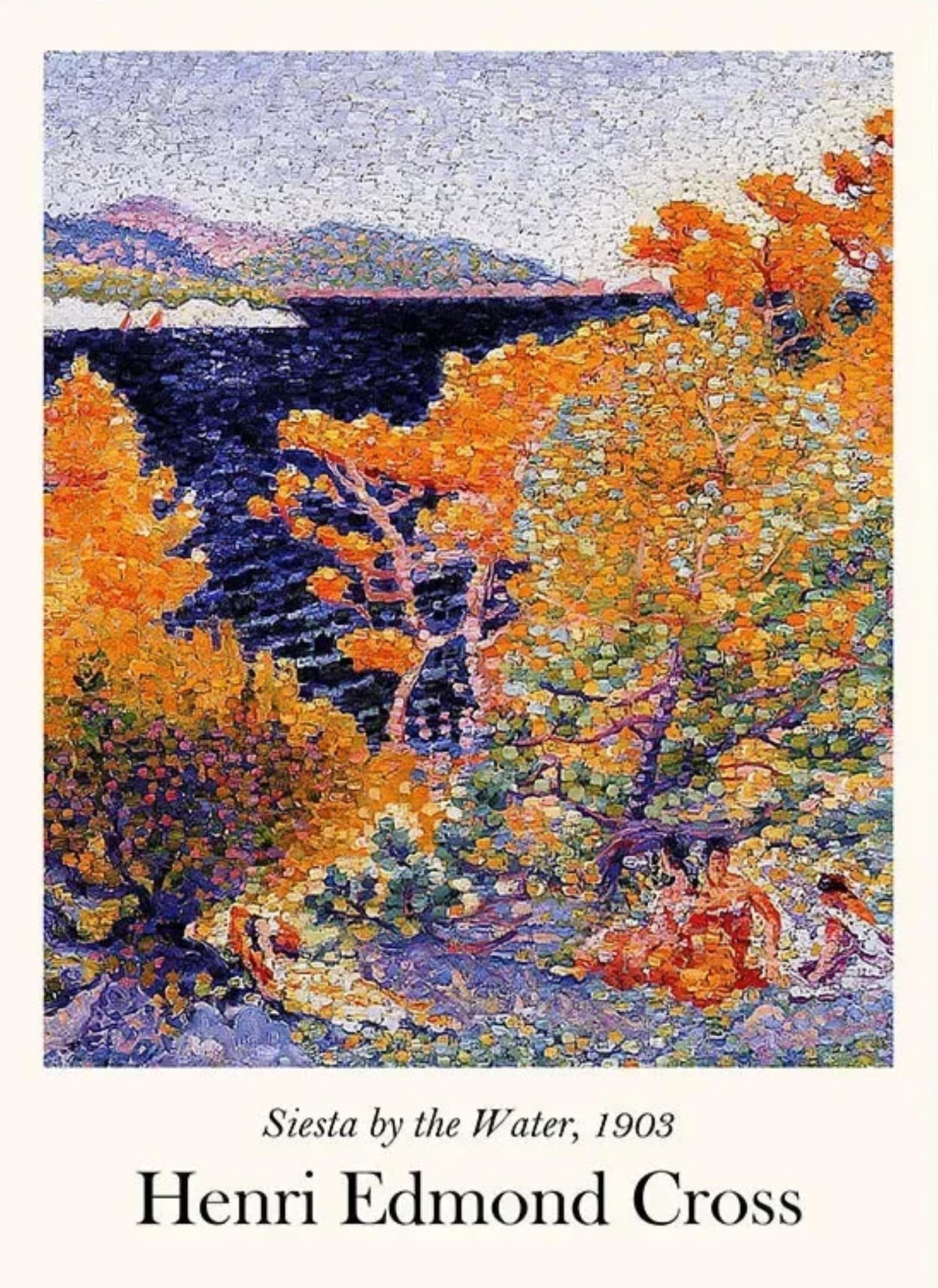 Henri Edmond Cross | Siesta by the Water 1903 - Image 4