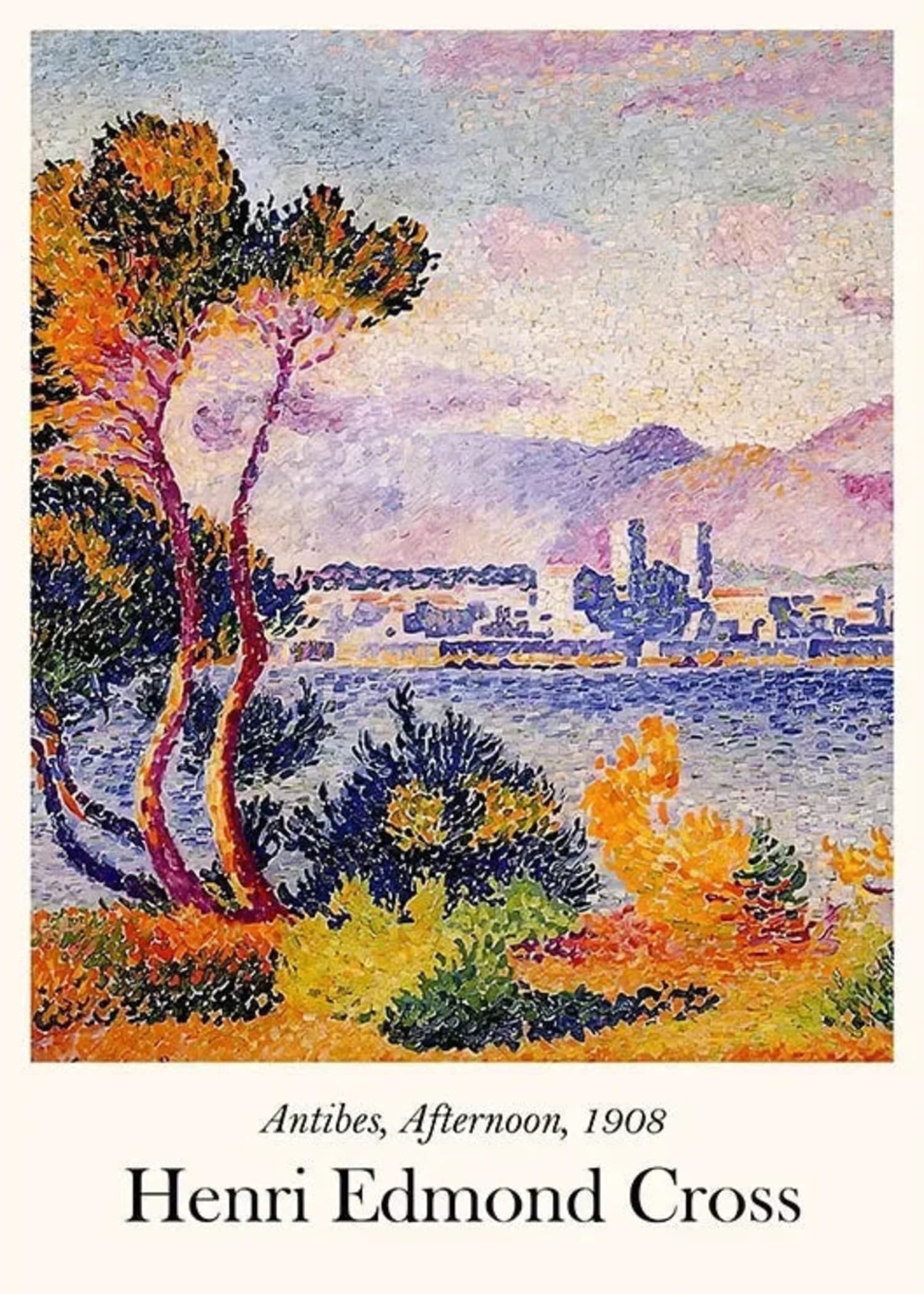 Henri Edmond Cross | Antibes Afternoon - Image 4