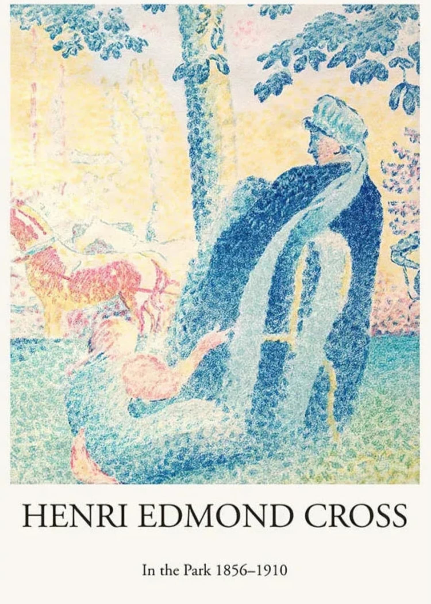 Henri Edmond Cross | Impressionist Landscape | In The Park - Image 4