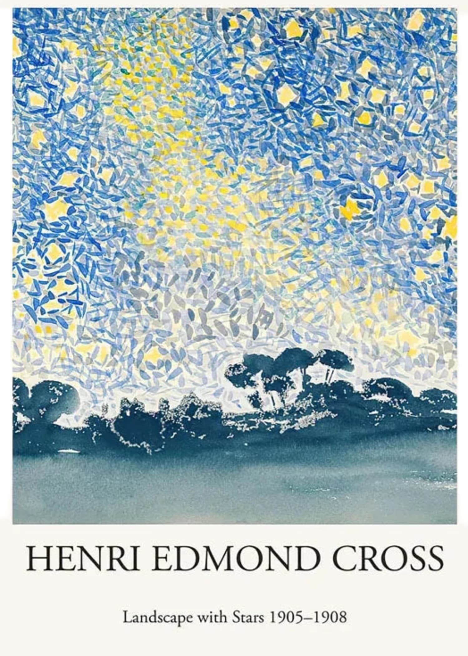 Henri Edmond Cross | Landscape With Stars - Image 4