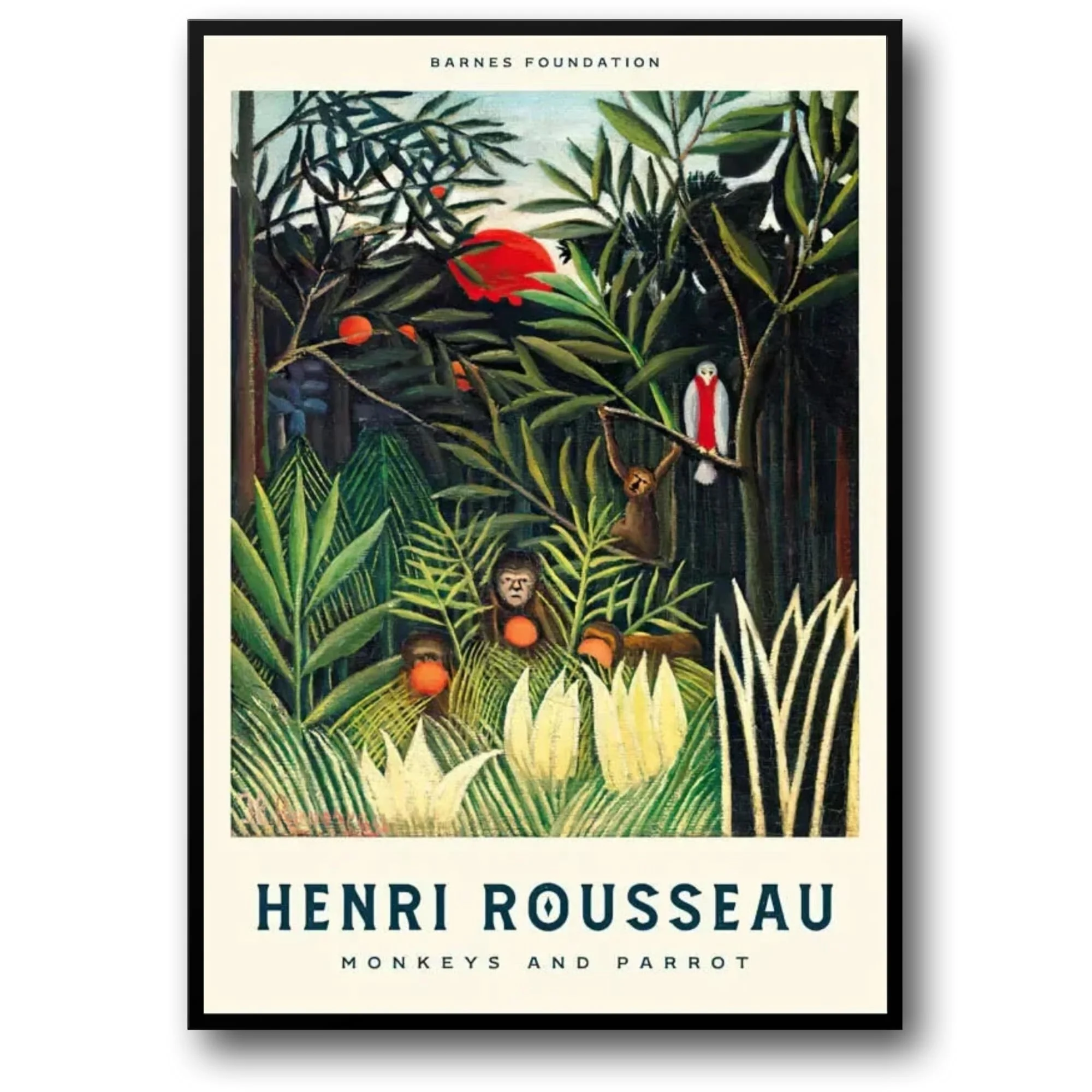 Henri Rousseau | Tropical Rainforest | Nordic Style