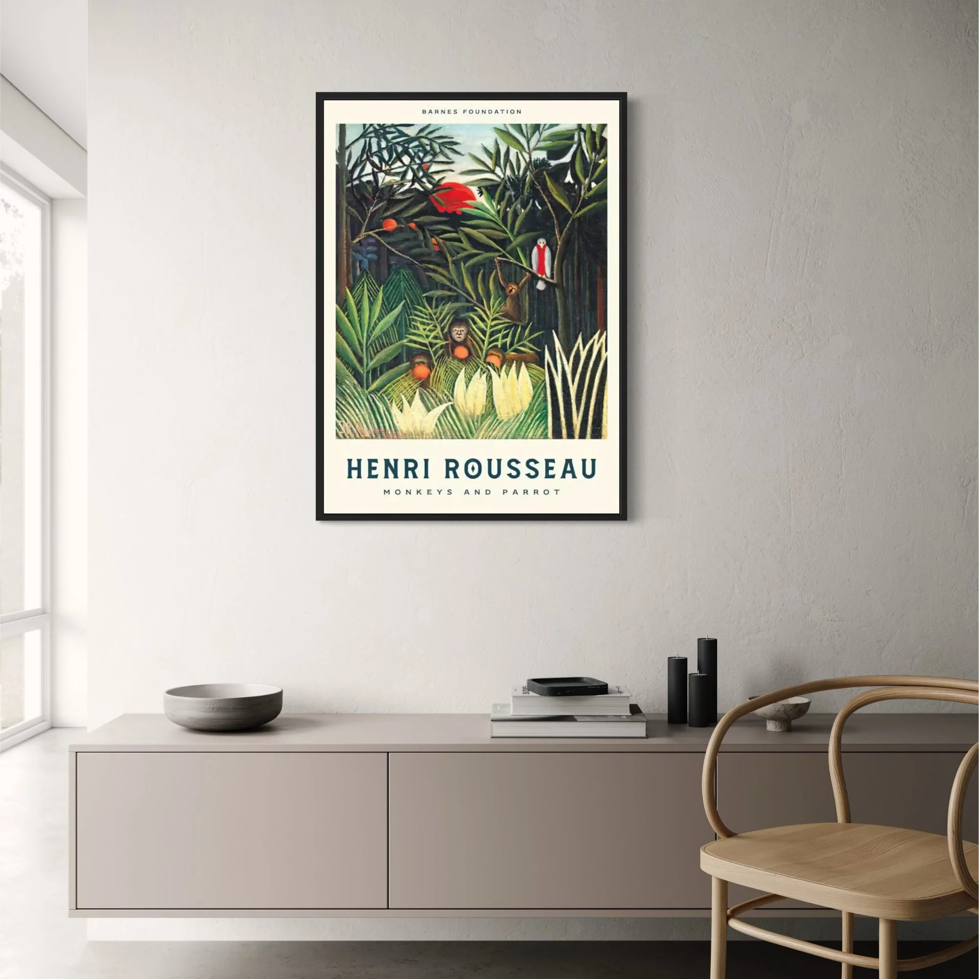 Henri Rousseau | Tropical Rainforest | Nordic Style - Image 2