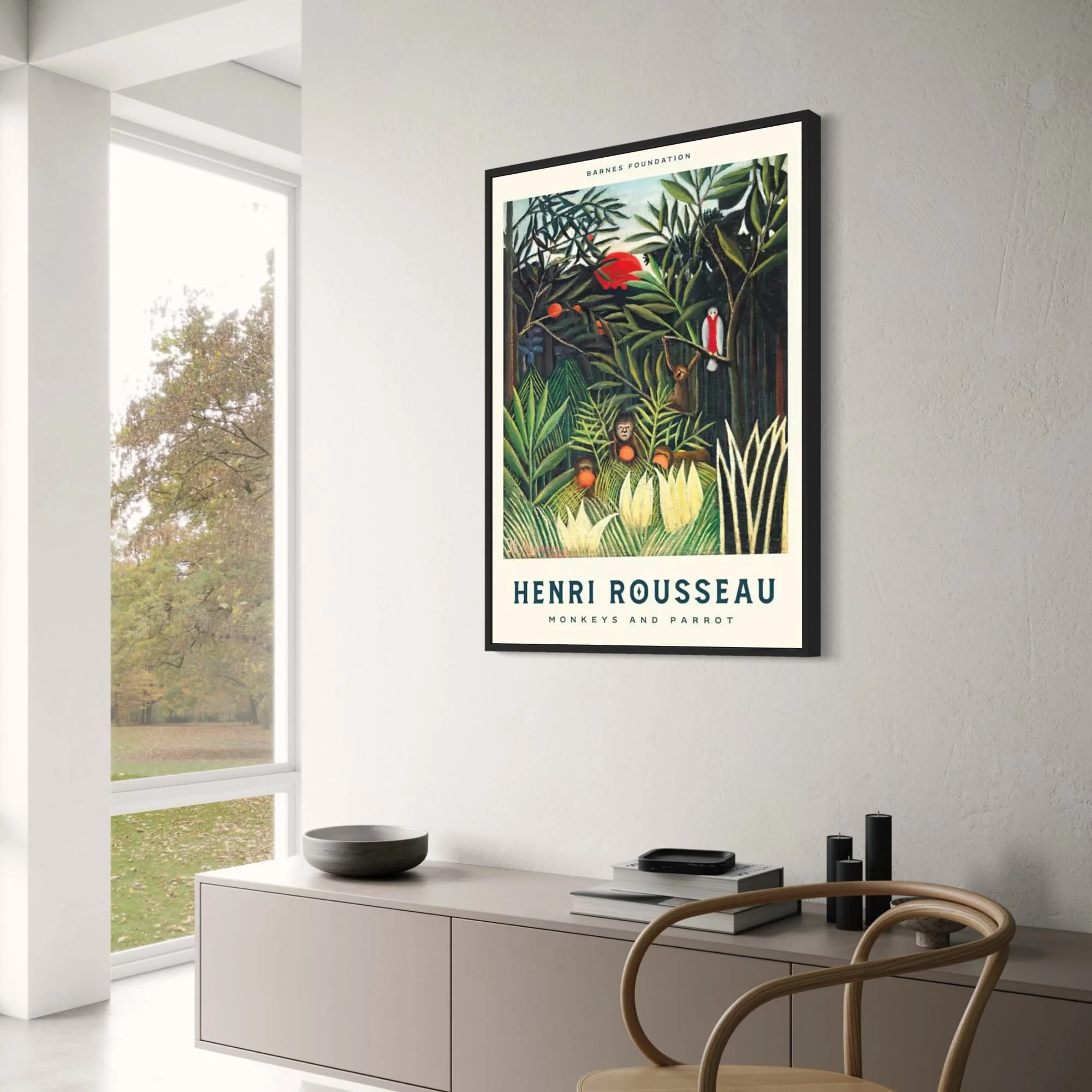 Henri Rousseau | Tropical Rainforest | Nordic Style - Image 3