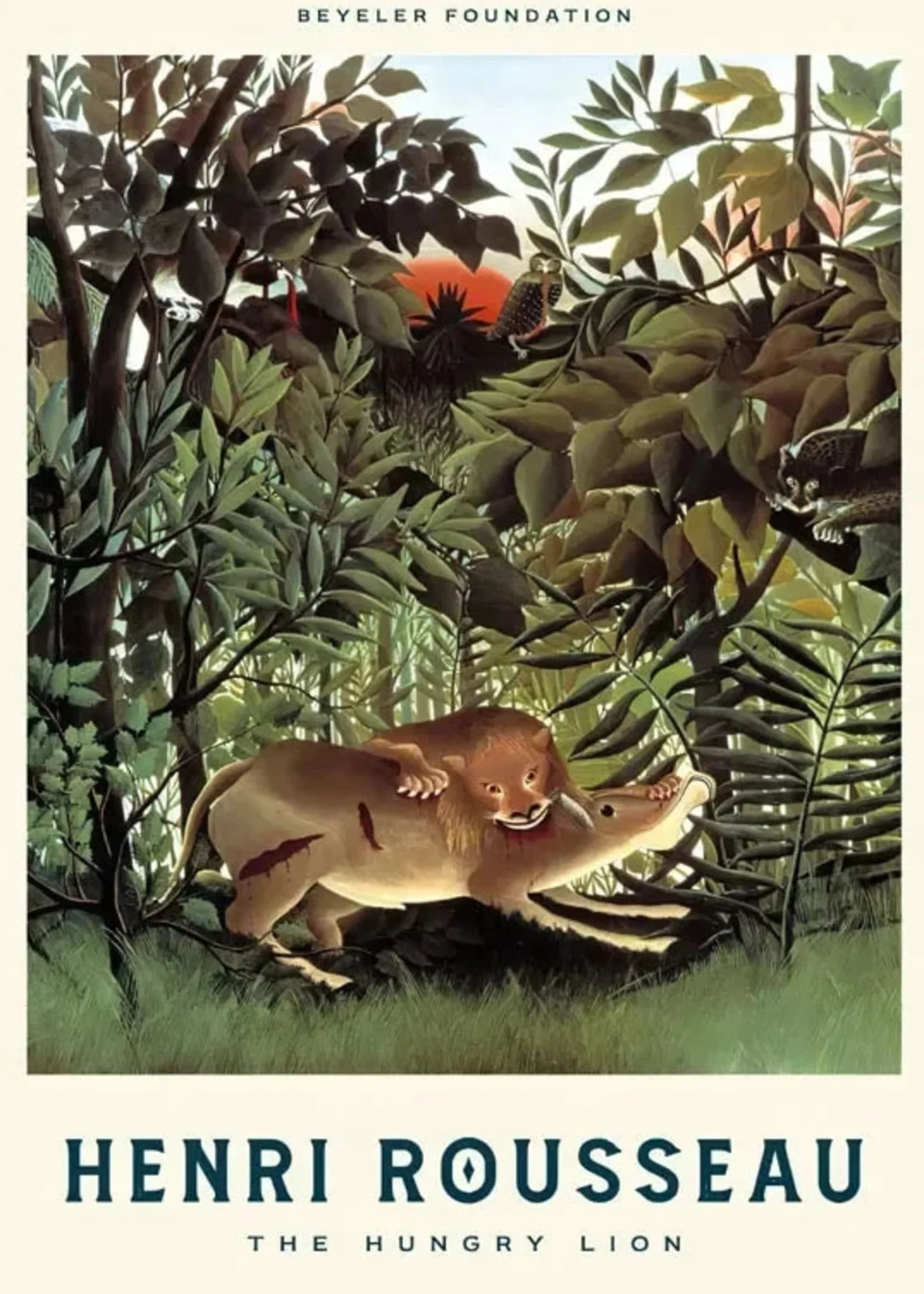 Henri Rousseau | Vintage Jungle Wildlife - Image 4