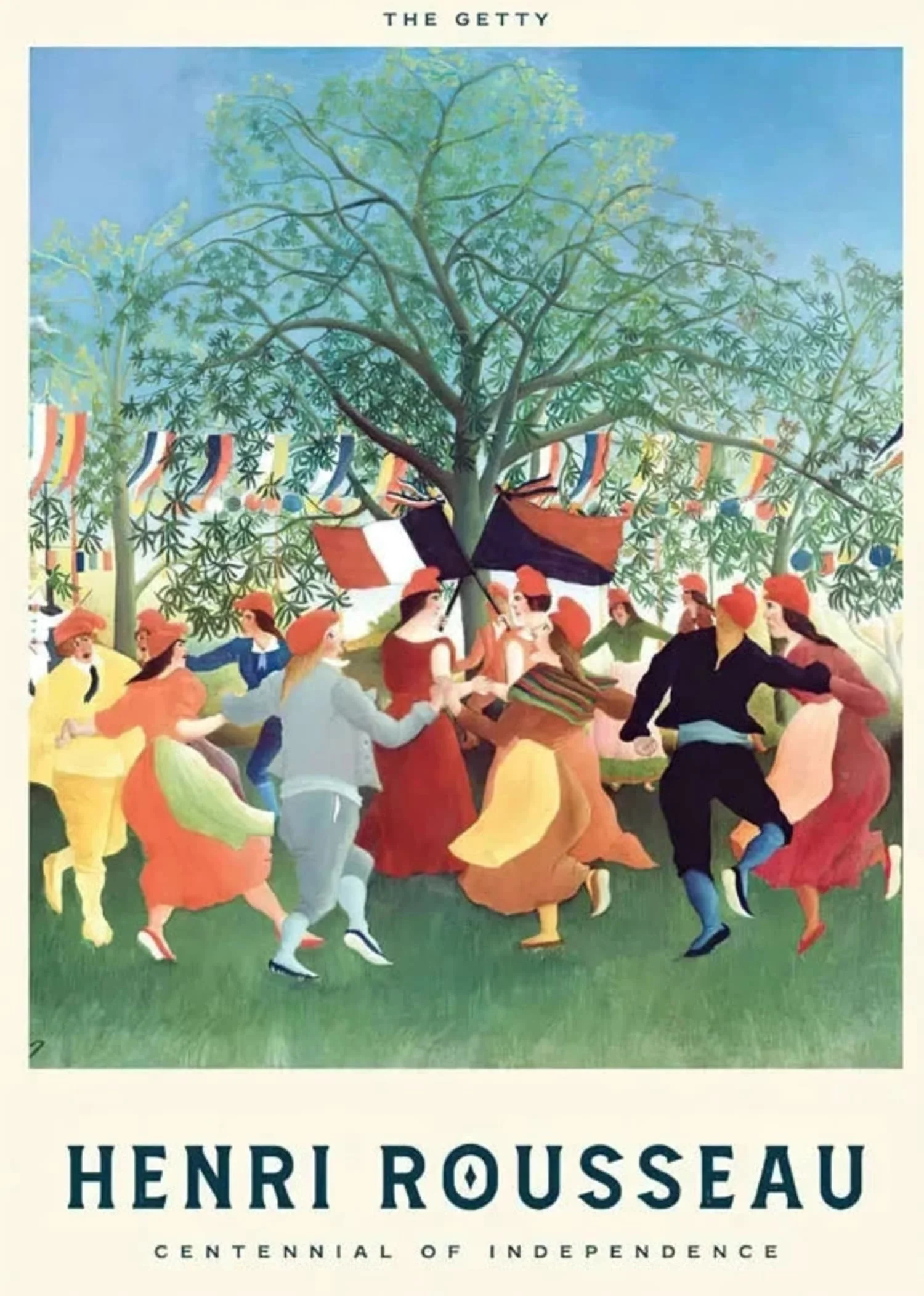 Henri Rousseau | Centennial of Independence | Vintage Artwork - Image 4