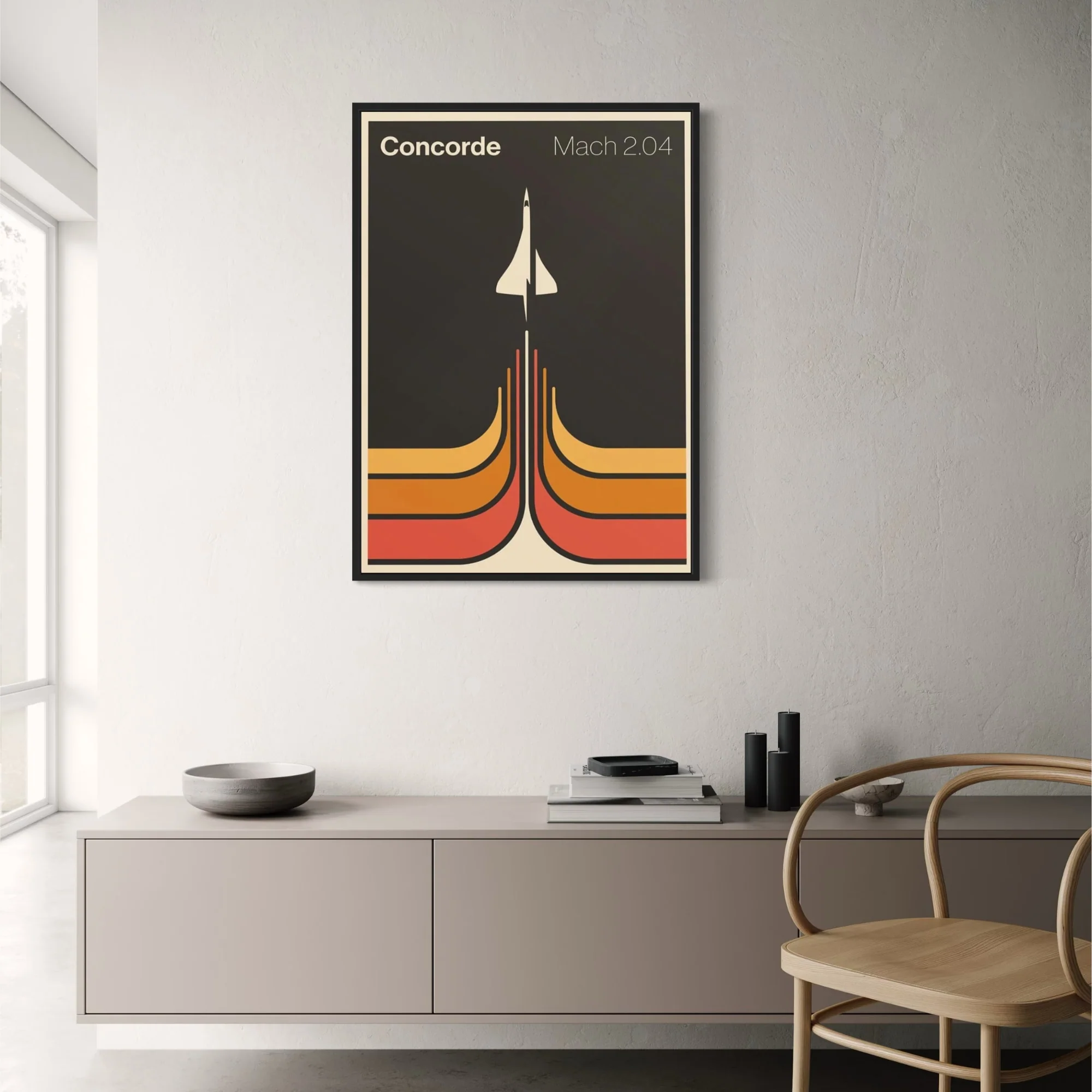 Bauhaus Concorde Mach 2.04 | Modern Hypersonic Plane - Image 2