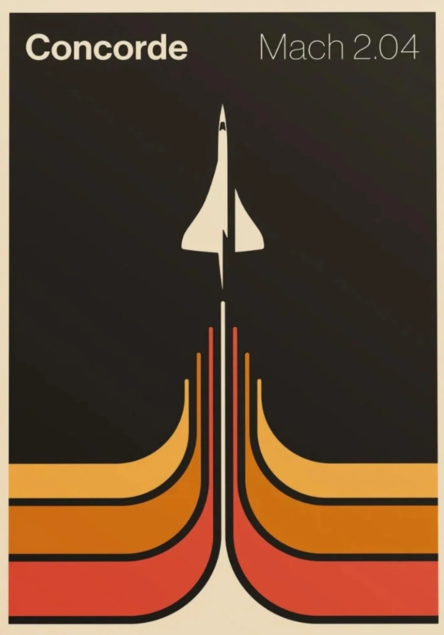 Bauhaus Concorde Mach 2.04 | Modern Hypersonic Plane - Image 4